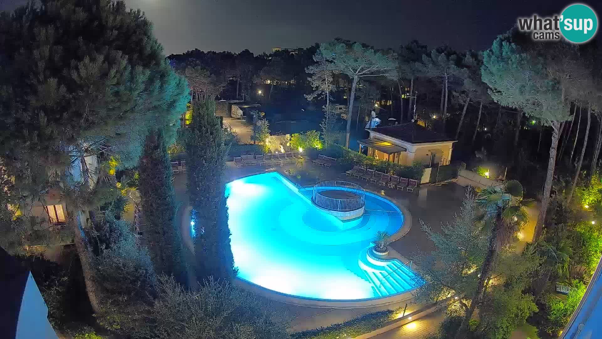 Villaggio Mare Blu Pool LIVE-Webcam Bibione Pineda – Italien