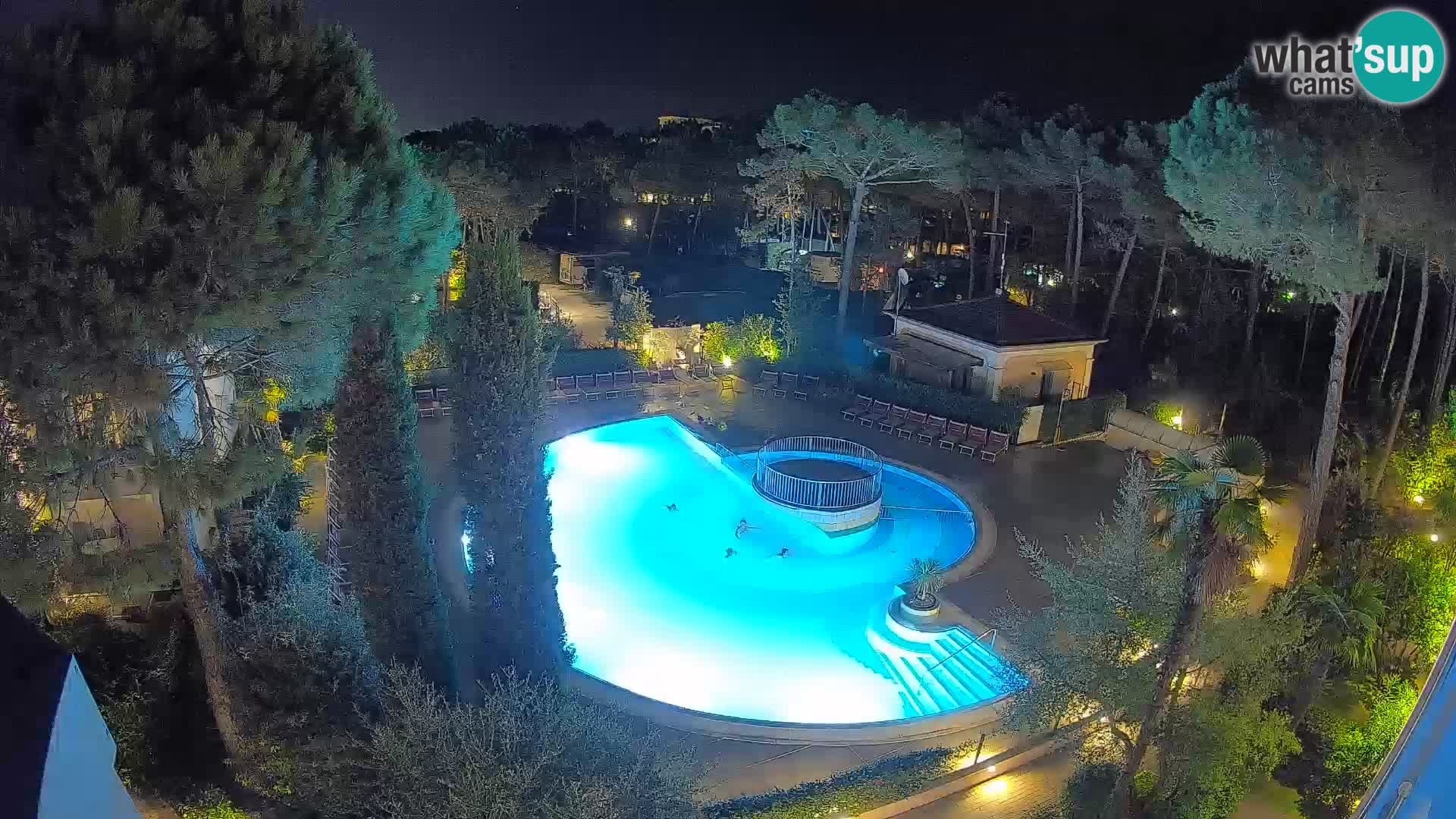 Villaggio Mare Blu piscine LIVE webcam Bibione Pineda – Italie