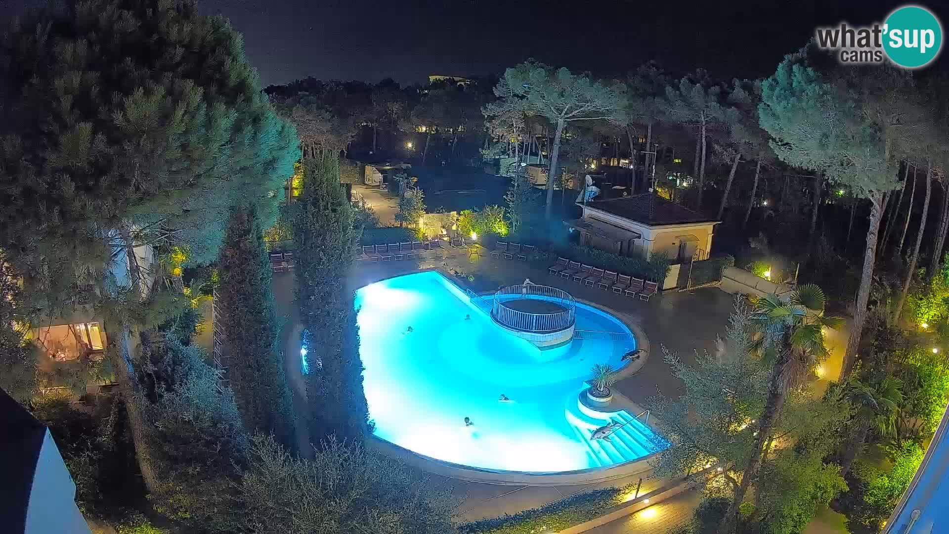Villaggio Mare Blu pool LIVE webcam Bibione Pineda – Italy