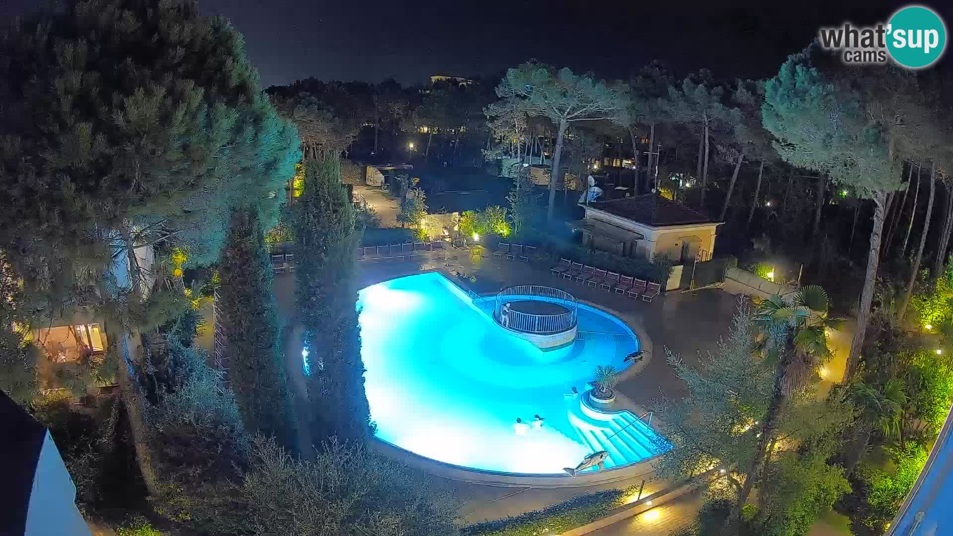 Villaggio Mare Blu pool LIVE webcam Bibione Pineda – Italy