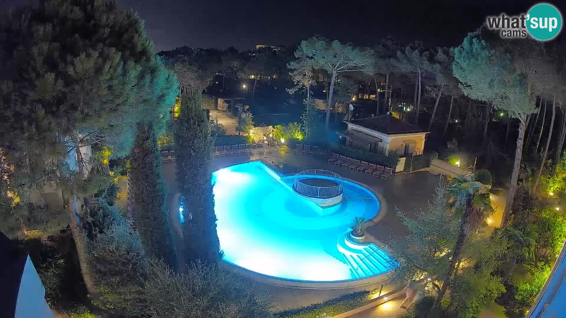 Villaggio Mare Blu piscine LIVE webcam Bibione Pineda – Italie