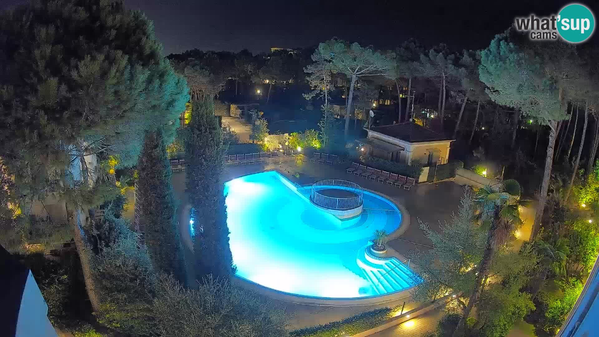 Villaggio Mare Blu pool LIVE webcam Bibione Pineda – Italy