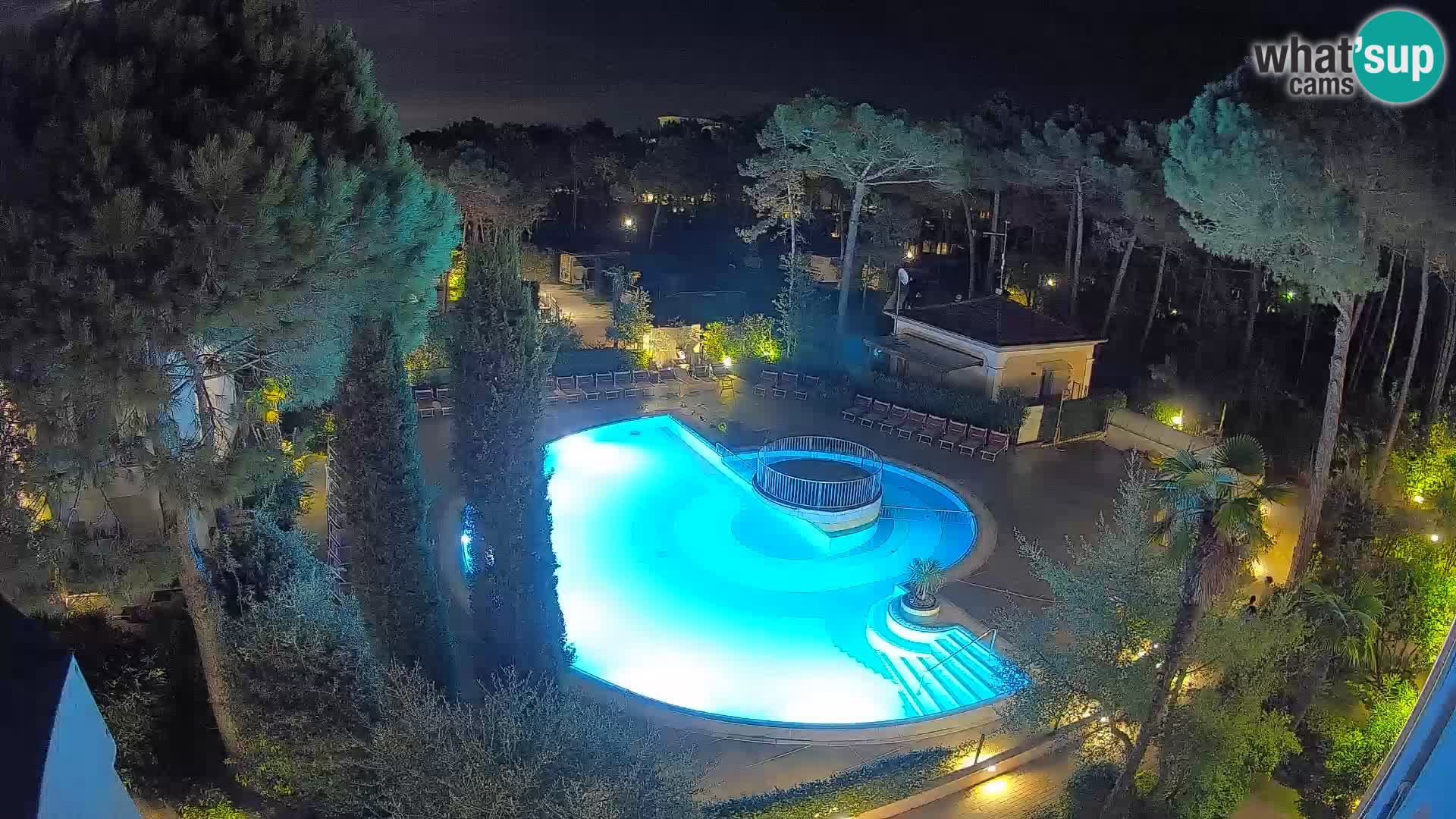 Villaggio Mare Blu pool LIVE webcam Bibione Pineda – Italy
