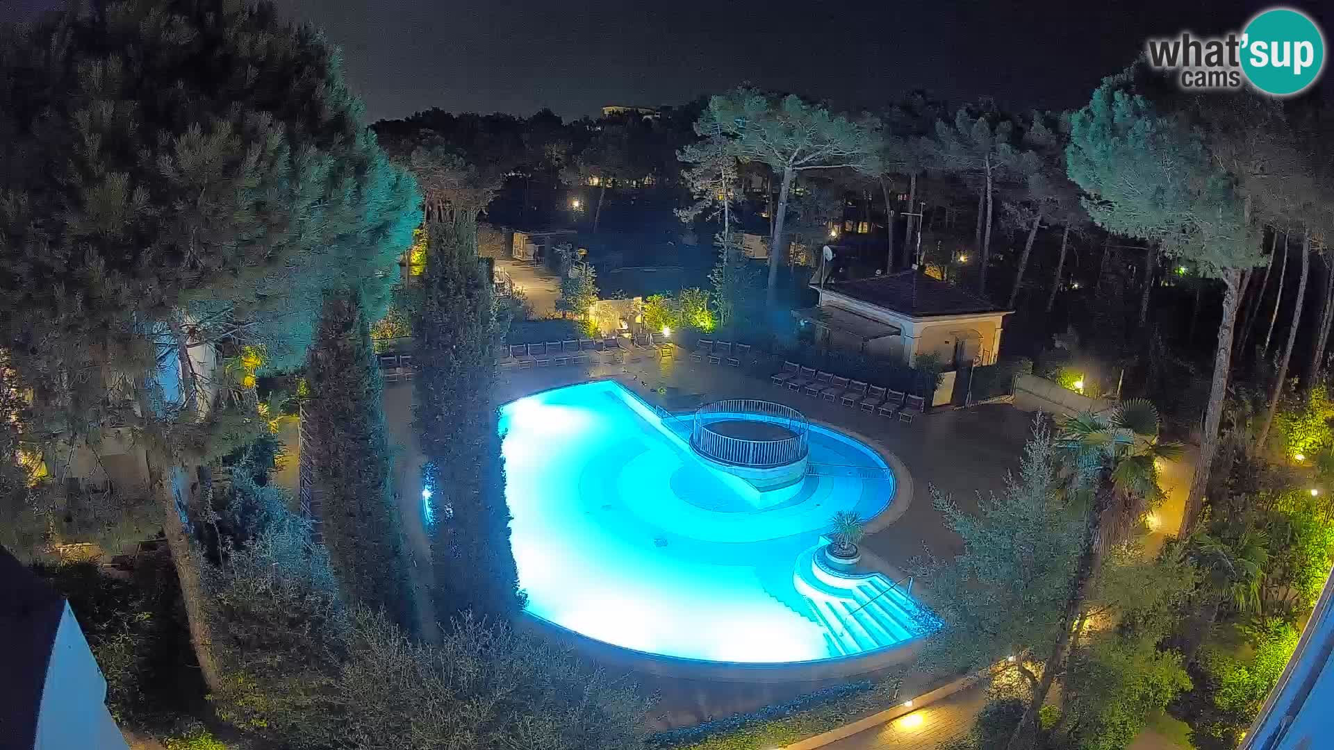 Piscina Villaggio Mare Blu webcam LIVE Bibione Pineda – Italia