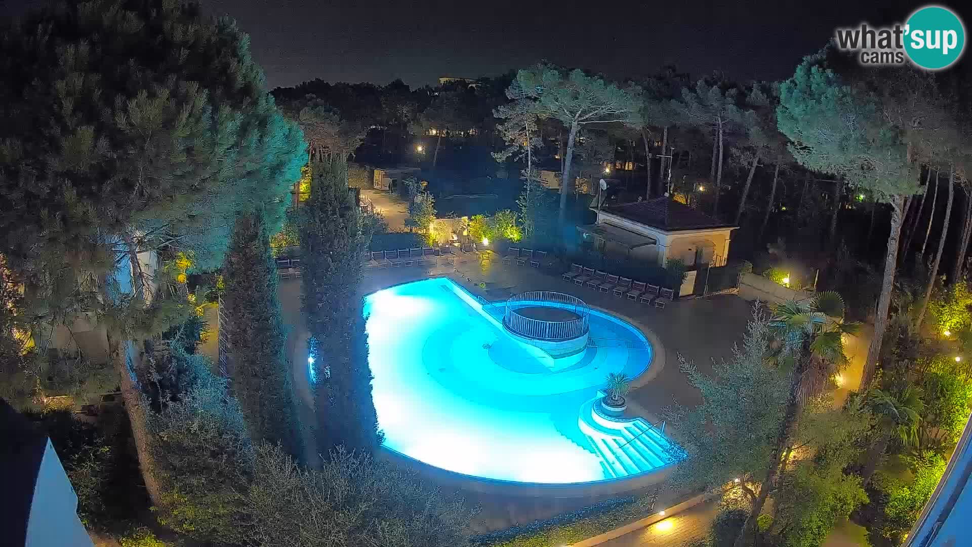 Piscina Villaggio Mare Blu webcam LIVE Bibione Pineda – Italia