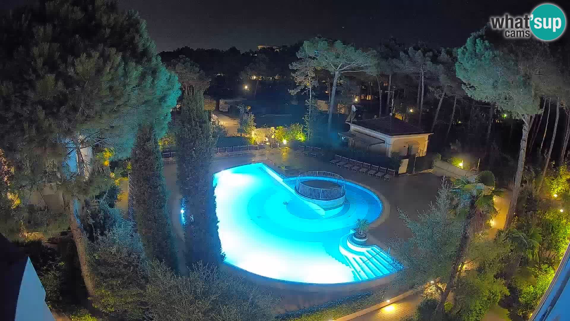 Villaggio Mare Blu Pool LIVE-Webcam Bibione Pineda – Italien