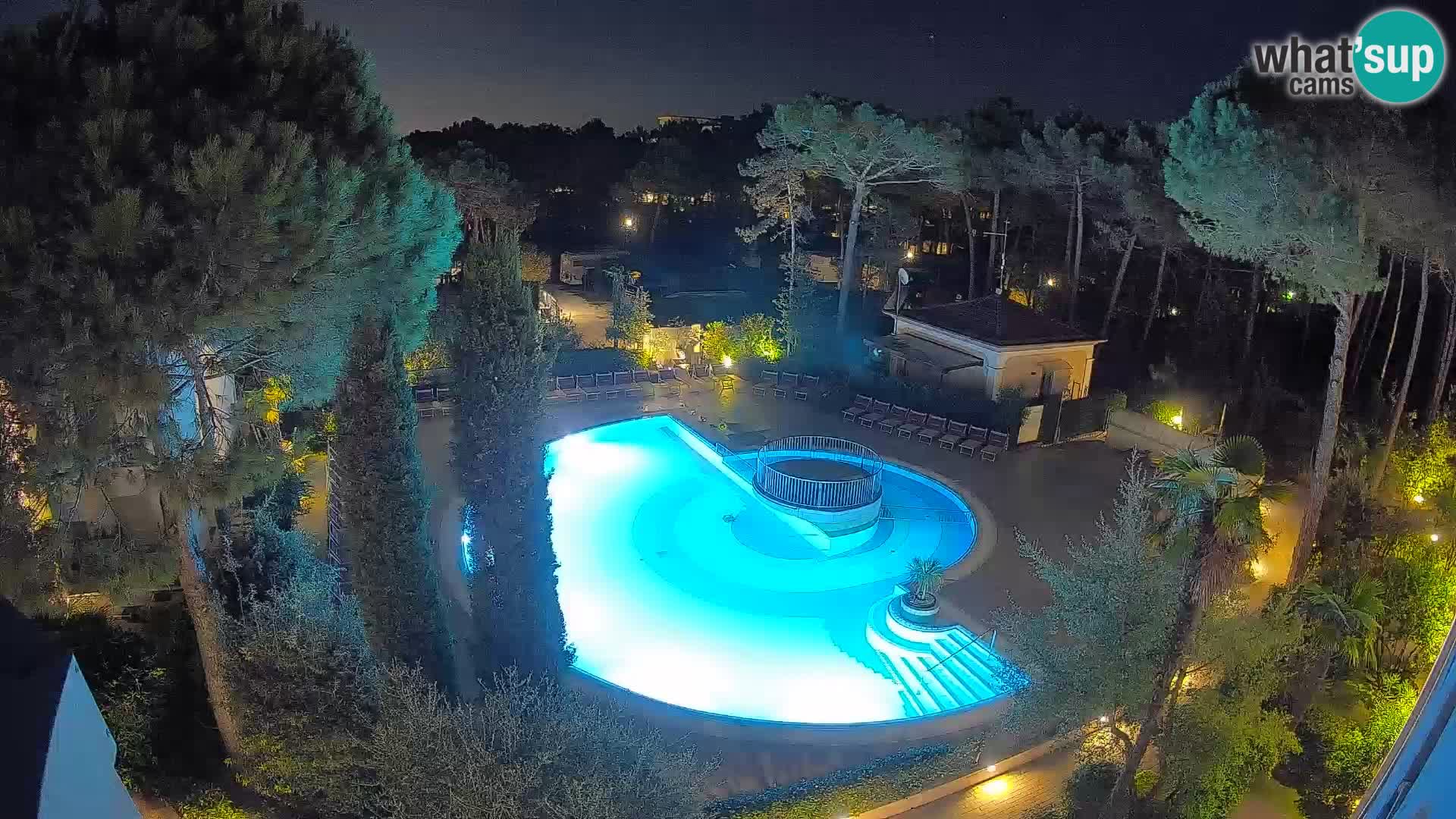 Piscina Villaggio Mare Blu EN VIVO webcam Bibione Pineda – Italia