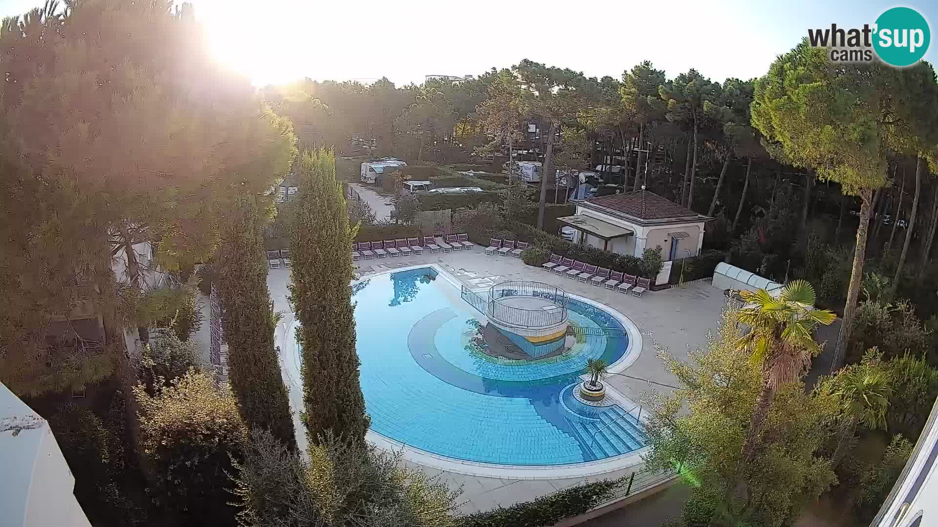 Villaggio Mare Blu Pool LIVE-Webcam Bibione Pineda – Italien