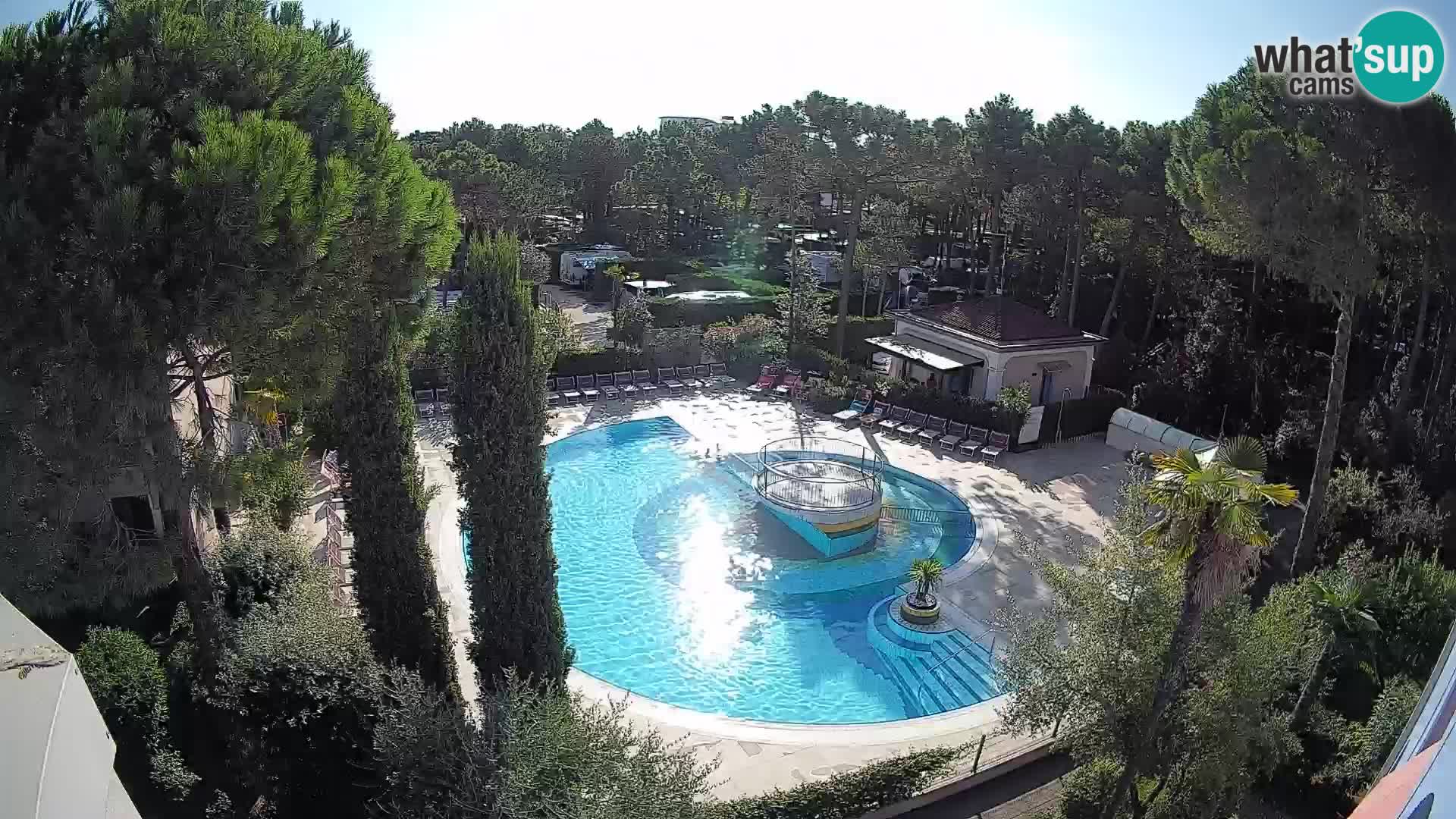 Villaggio Mare Blu Pool LIVE-Webcam Bibione Pineda – Italien