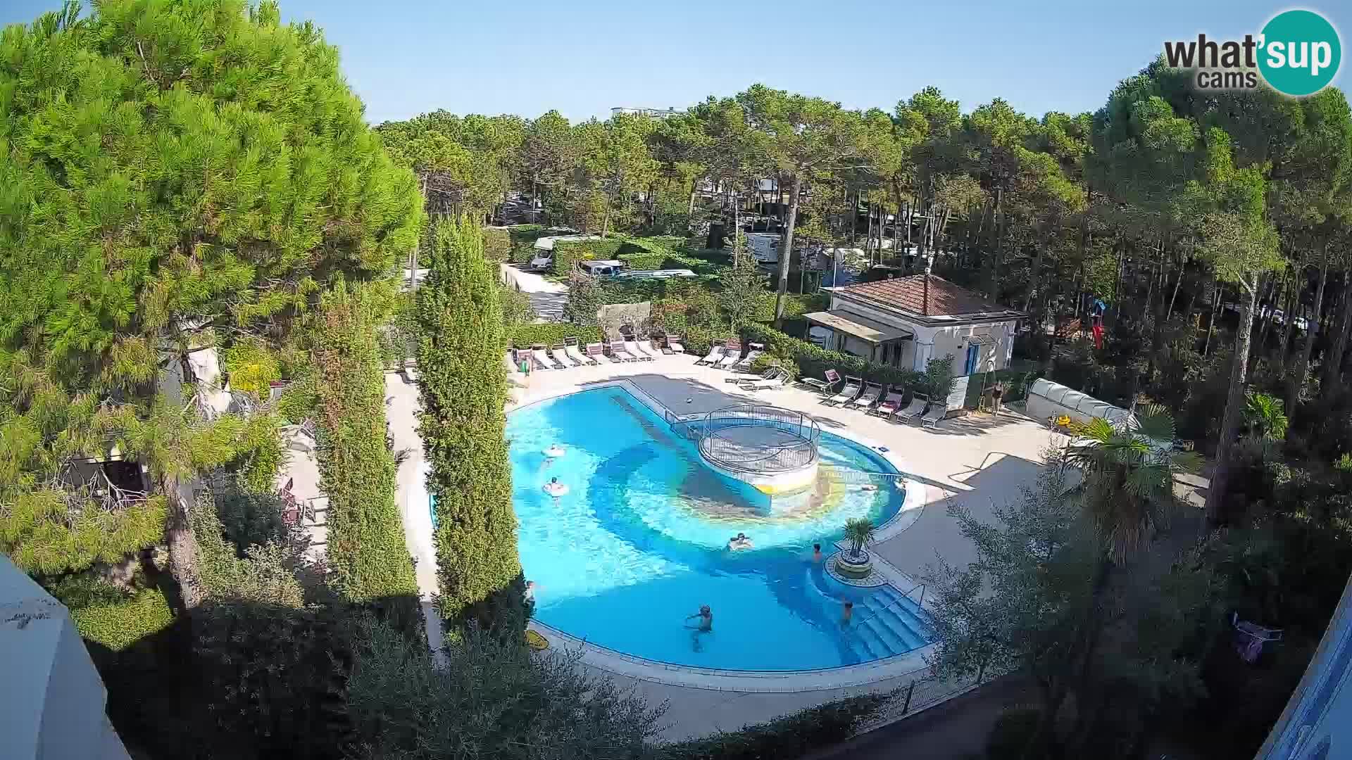 Villaggio Mare Blu pool LIVE webcam Bibione Pineda – Italy