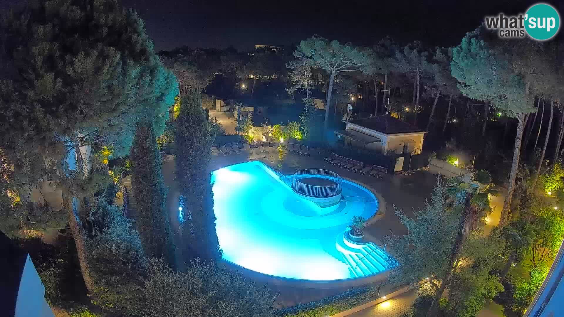 Piscina Villaggio Mare Blu webcam LIVE Bibione Pineda – Italia