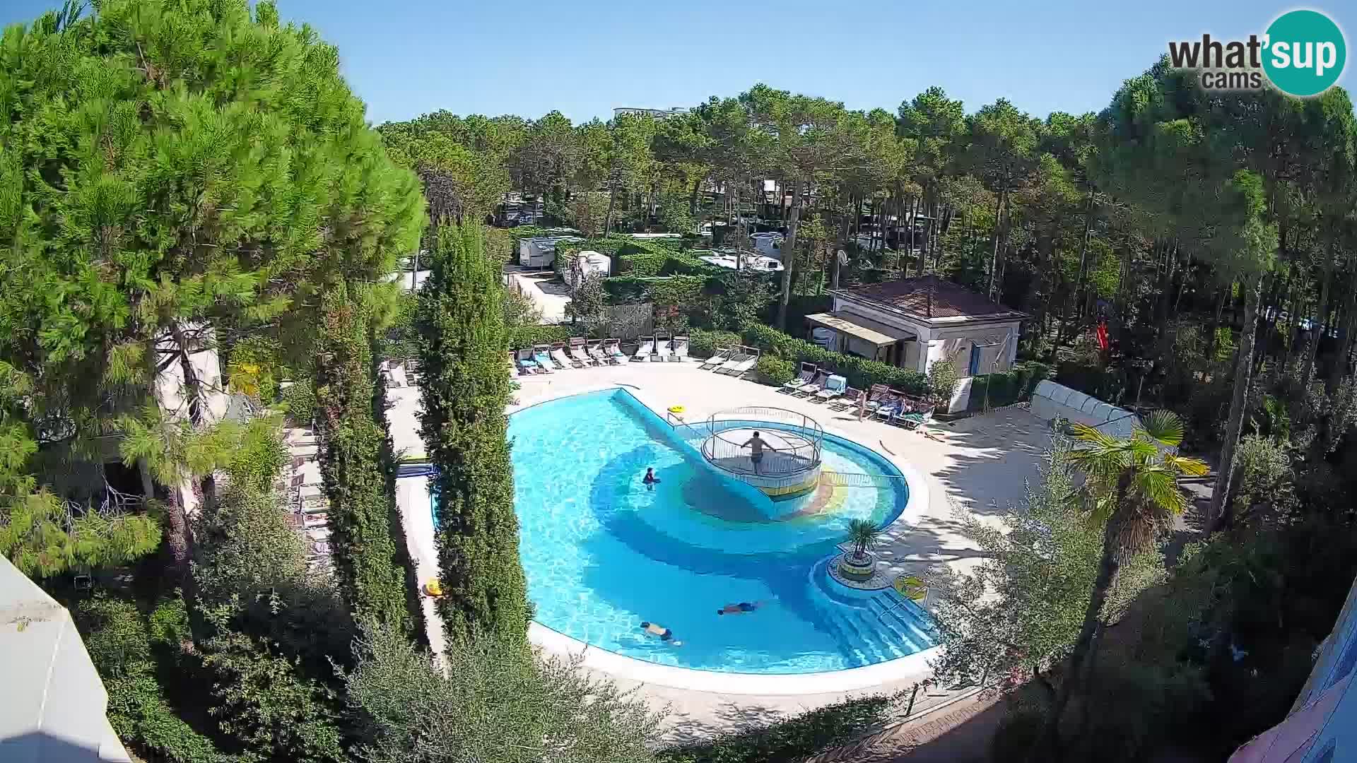 Villaggio Mare Blu pool LIVE webcam Bibione Pineda – Italy