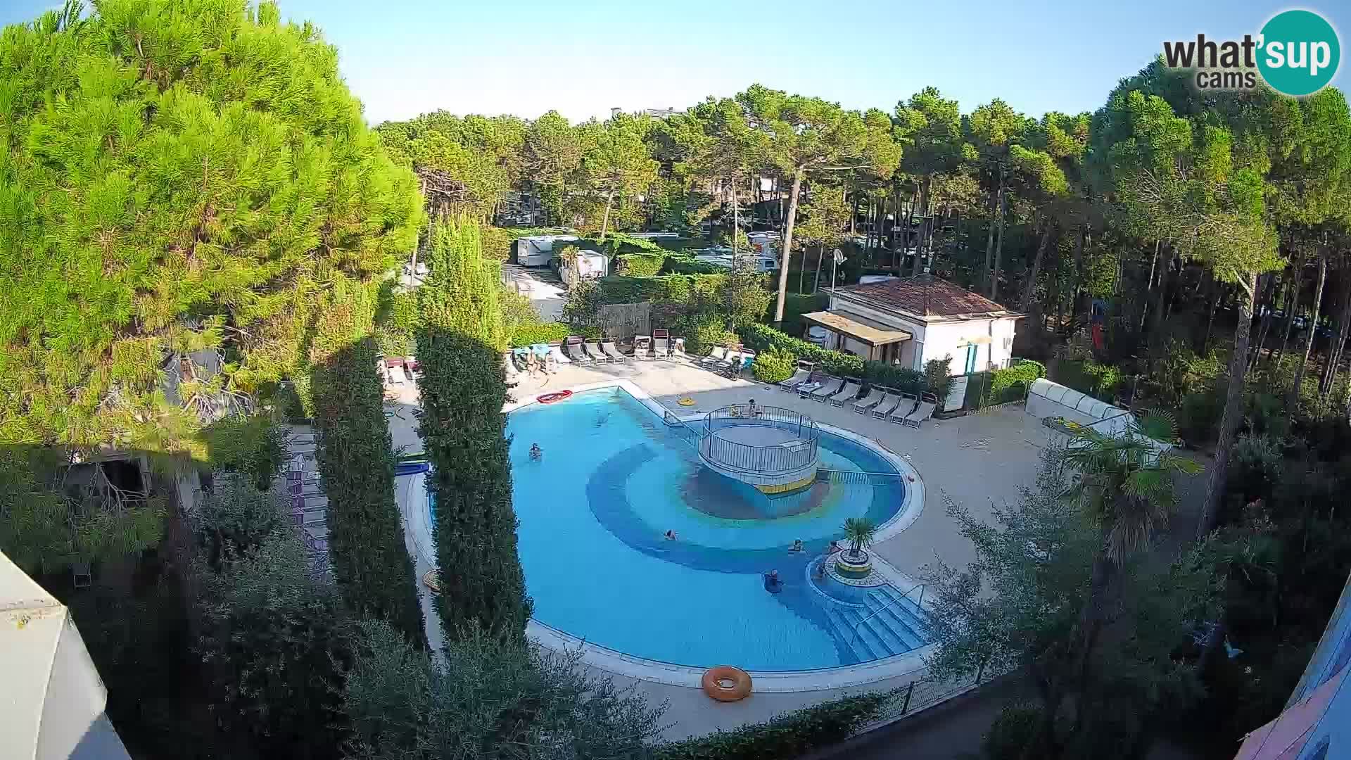 Villaggio Mare Blu Pool LIVE-Webcam Bibione Pineda – Italien