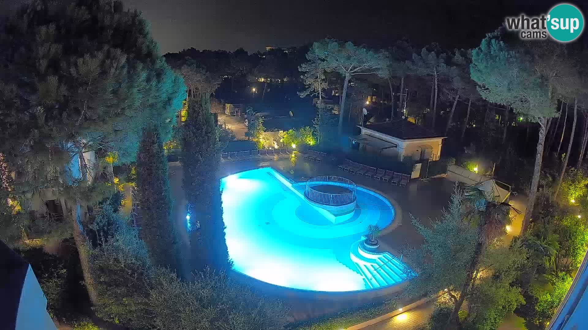 Villaggio Mare Blu pool LIVE webcam Bibione Pineda – Italy