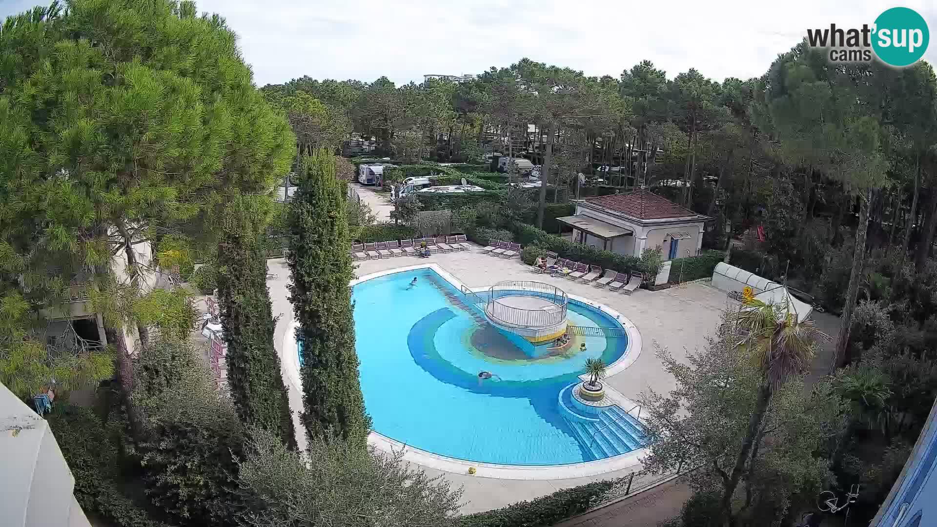 Villaggio Mare Blu Pool LIVE-Webcam Bibione Pineda – Italien