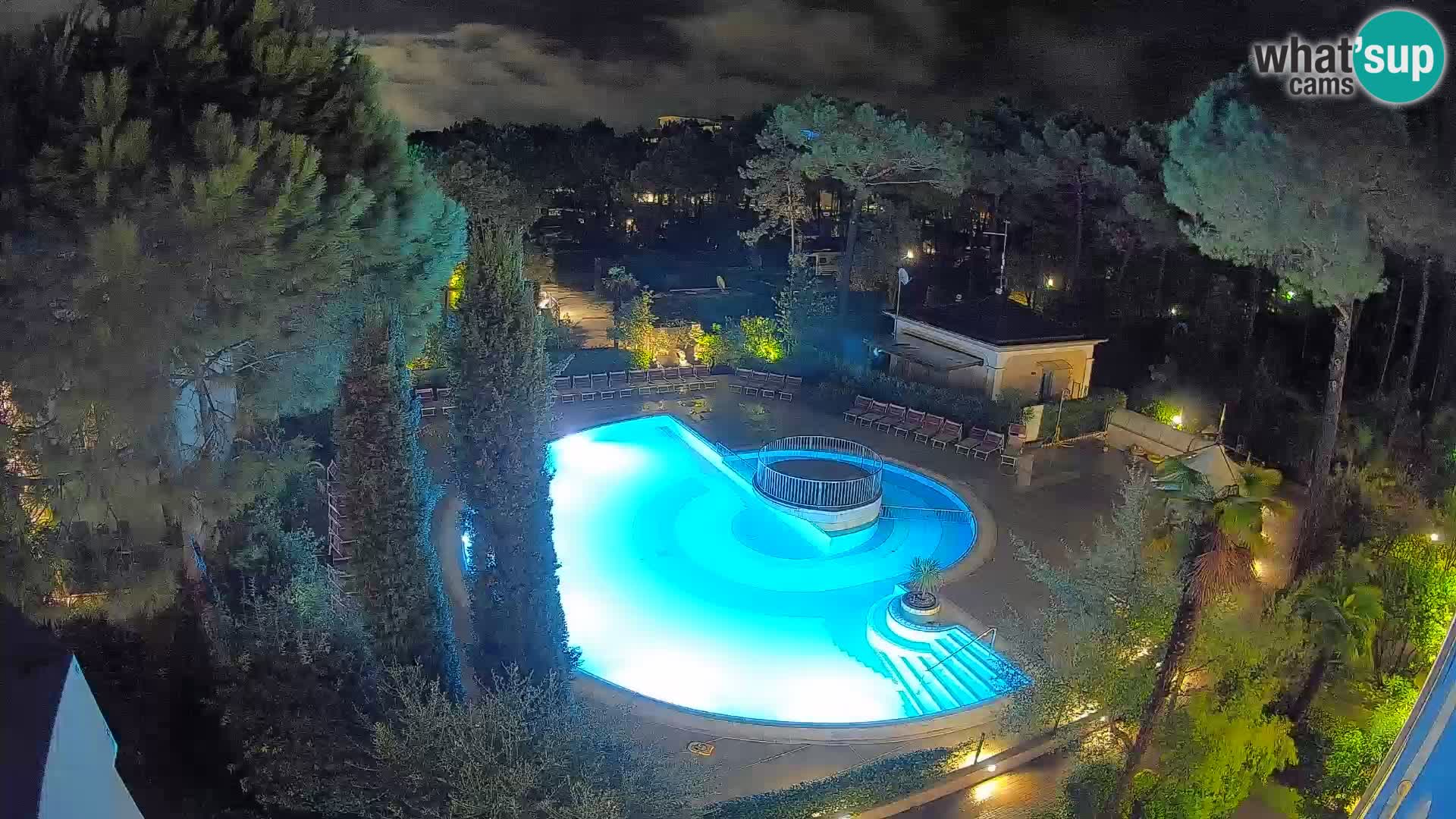 Piscina Villaggio Mare Blu webcam LIVE Bibione Pineda – Italia