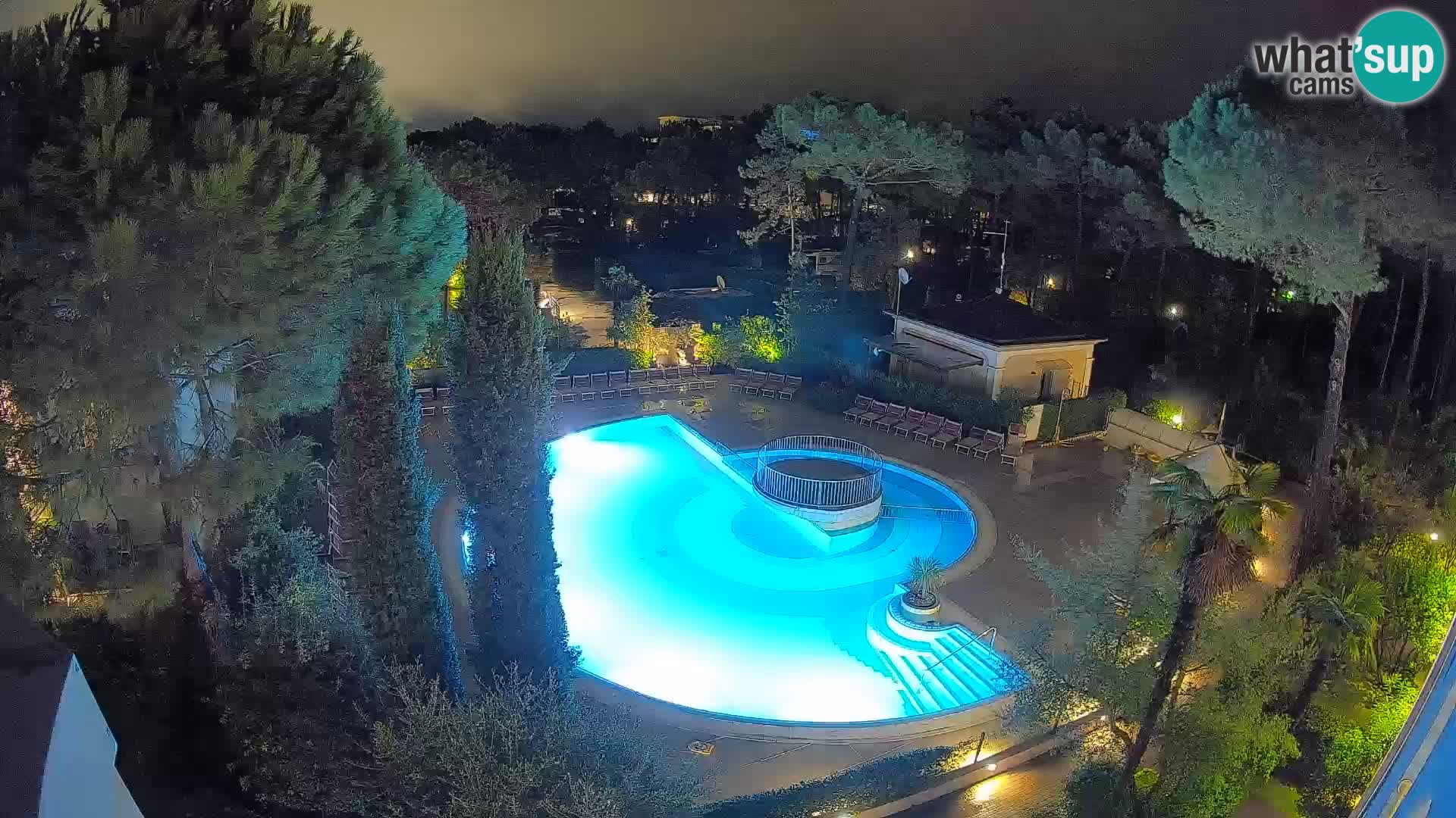 Piscina Villaggio Mare Blu webcam LIVE Bibione Pineda – Italia