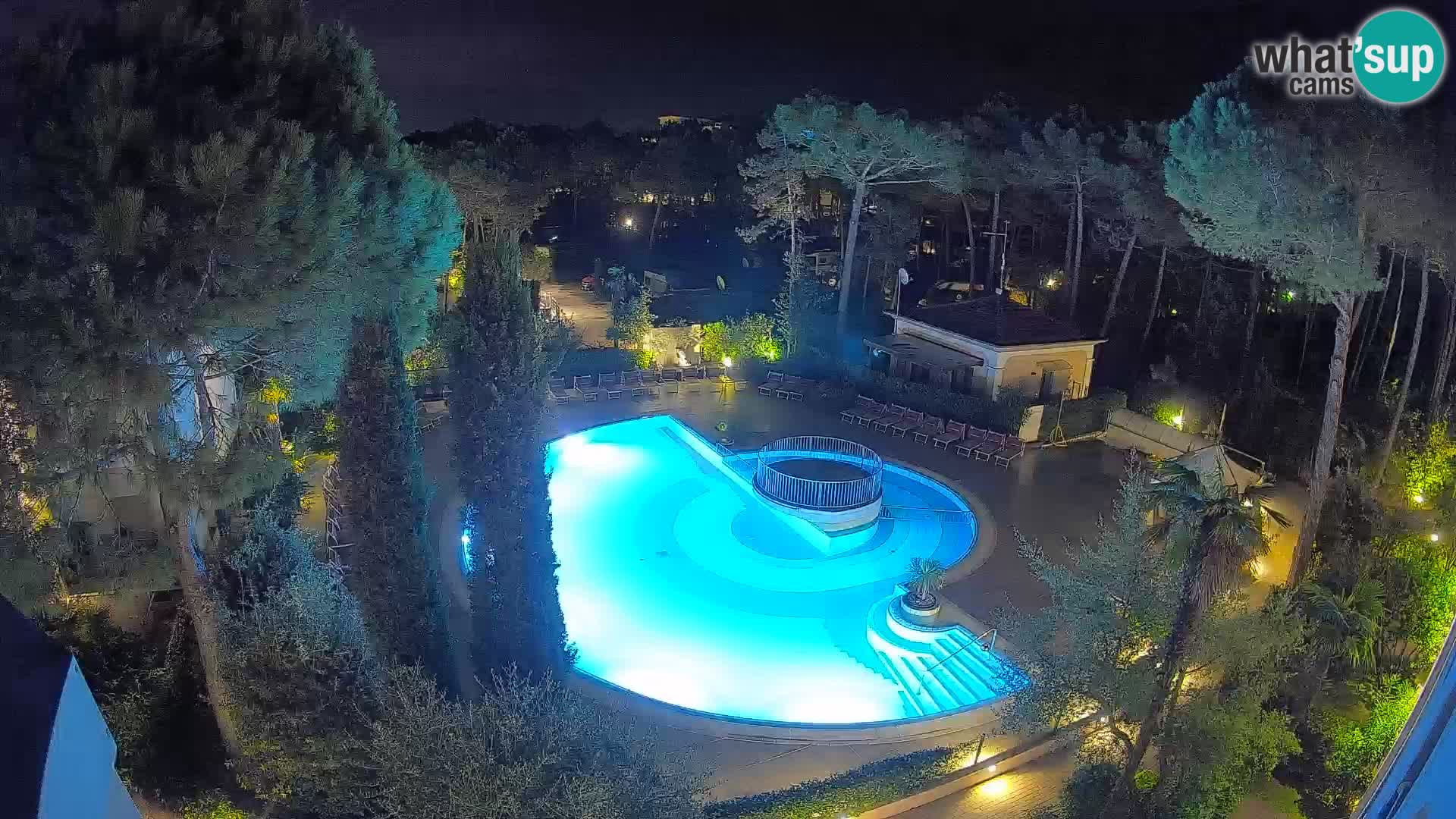 Piscina Villaggio Mare Blu webcam LIVE Bibione Pineda – Italia