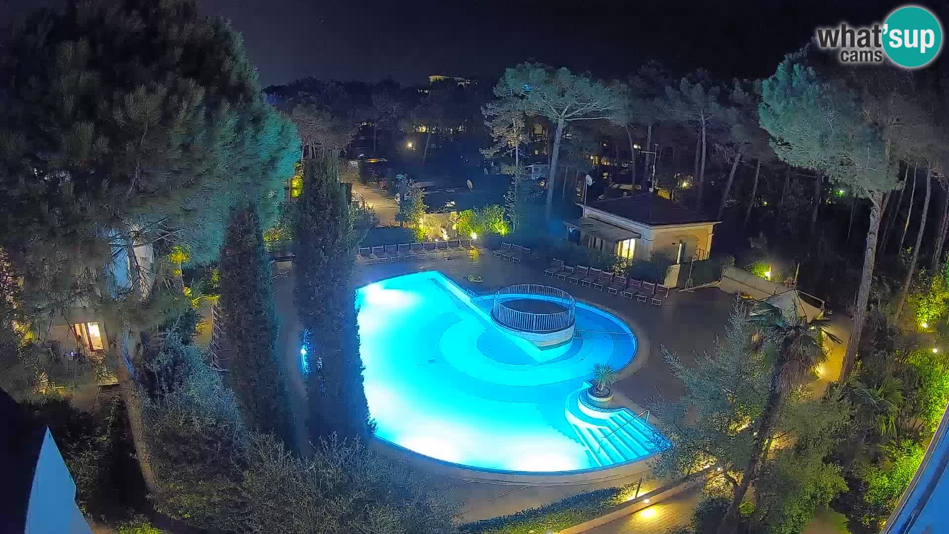 Piscina Villaggio Mare Blu EN VIVO webcam Bibione Pineda – Italia