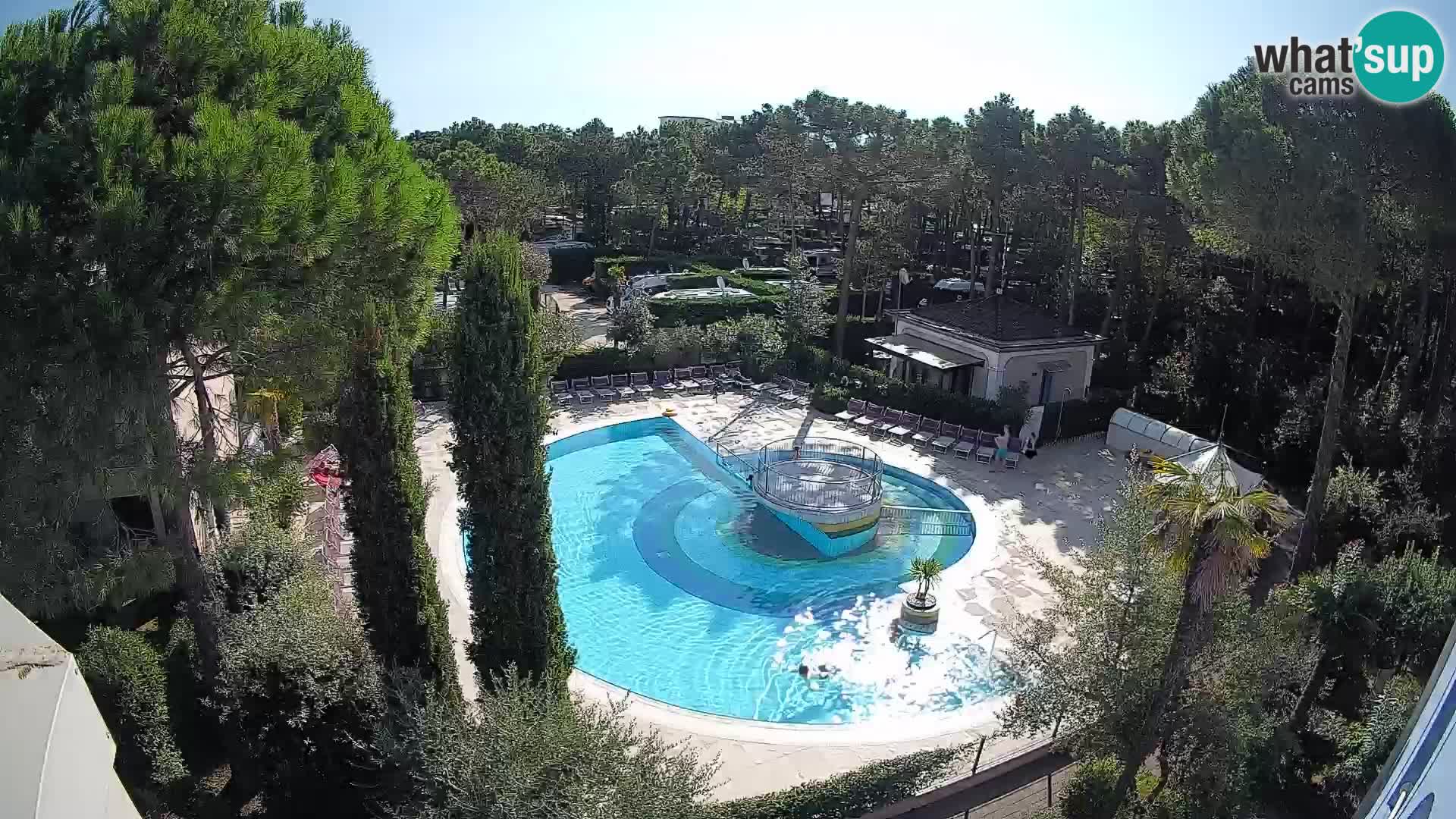 Villaggio Mare Blu Pool LIVE-Webcam Bibione Pineda – Italien