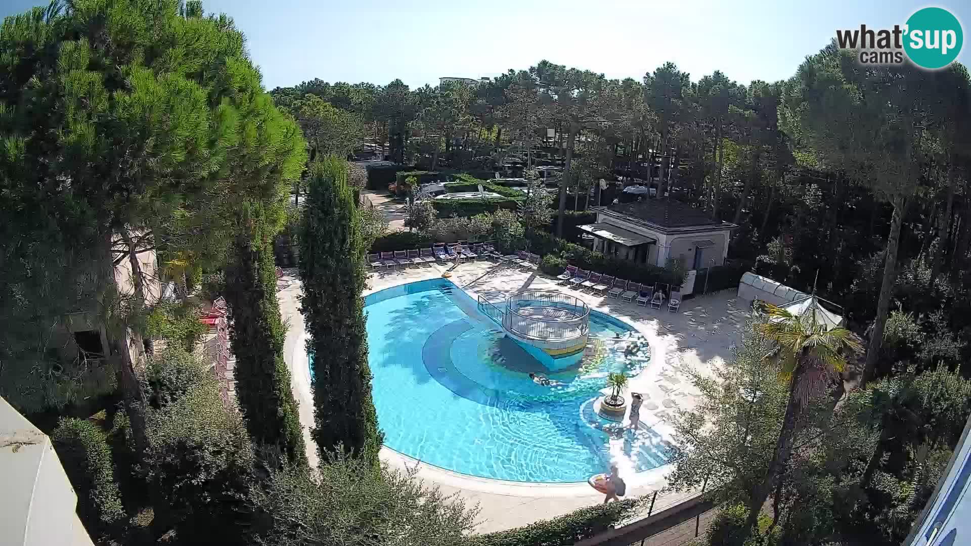 Villaggio Mare Blu Pool LIVE-Webcam Bibione Pineda – Italien
