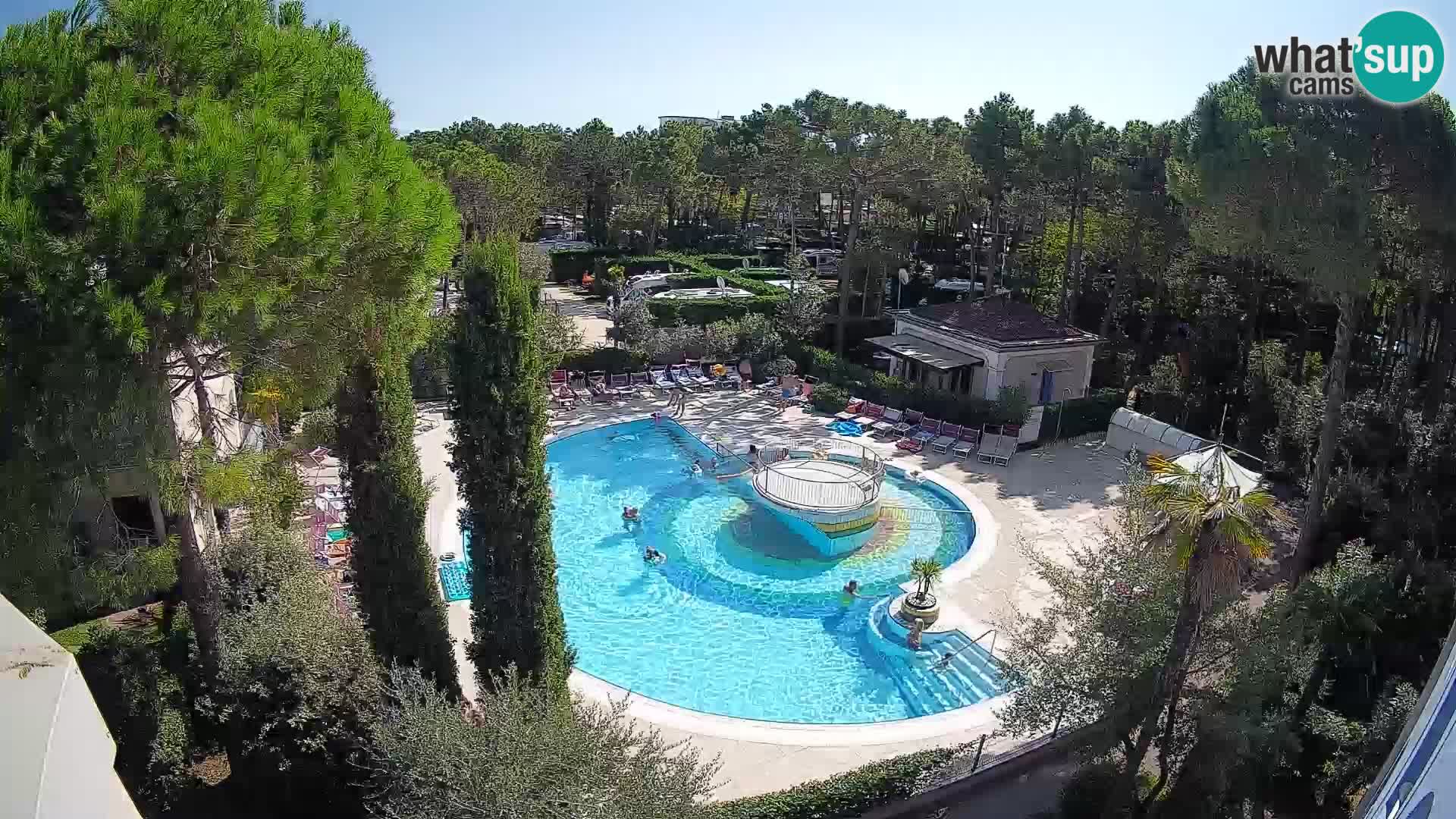 Villaggio Mare Blu pool LIVE webcam Bibione Pineda – Italy
