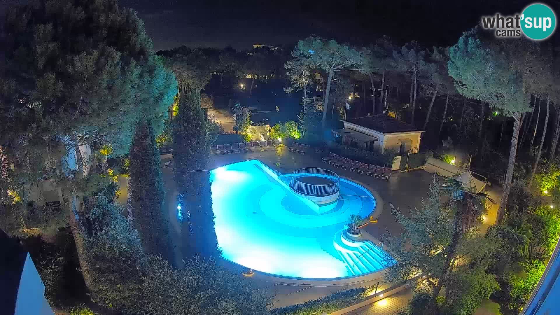 Piscina Villaggio Mare Blu webcam LIVE Bibione Pineda – Italia