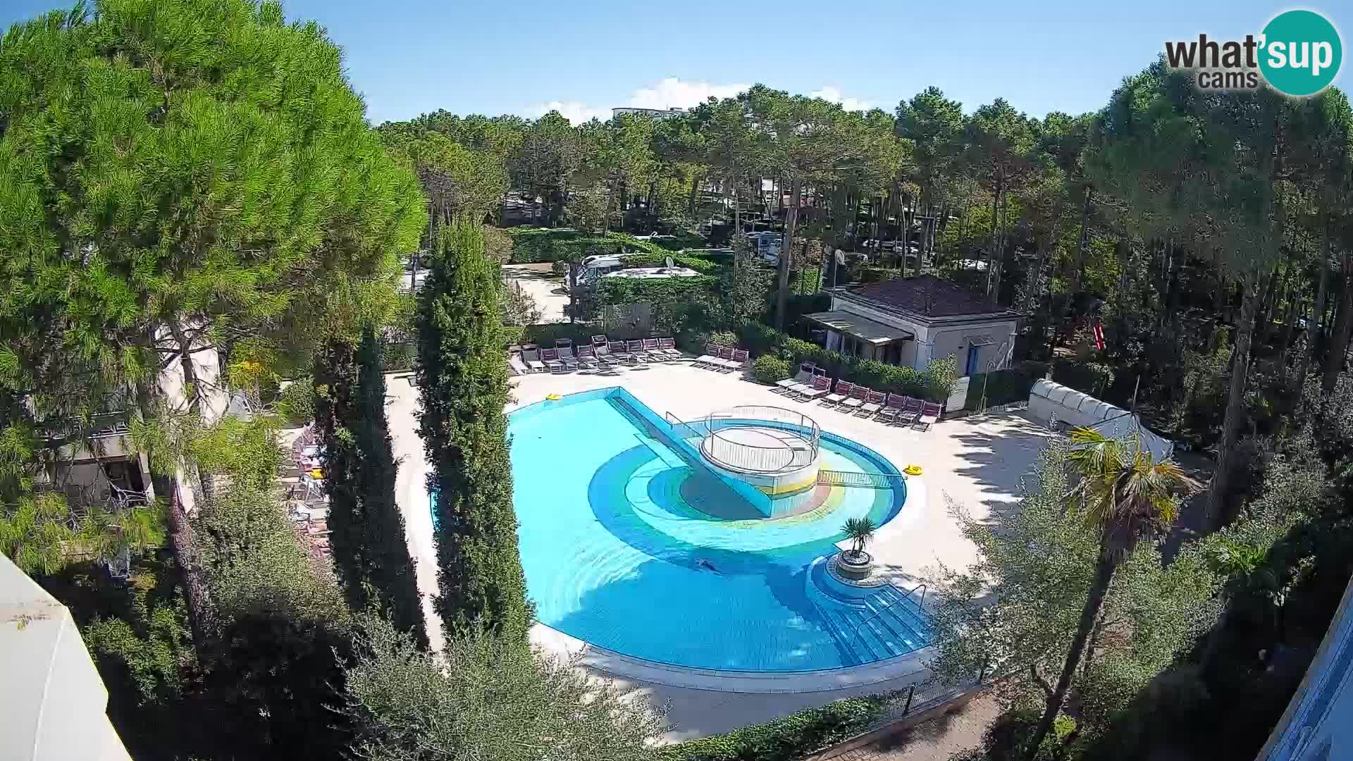 Villaggio Mare Blu Pool LIVE-Webcam Bibione Pineda – Italien