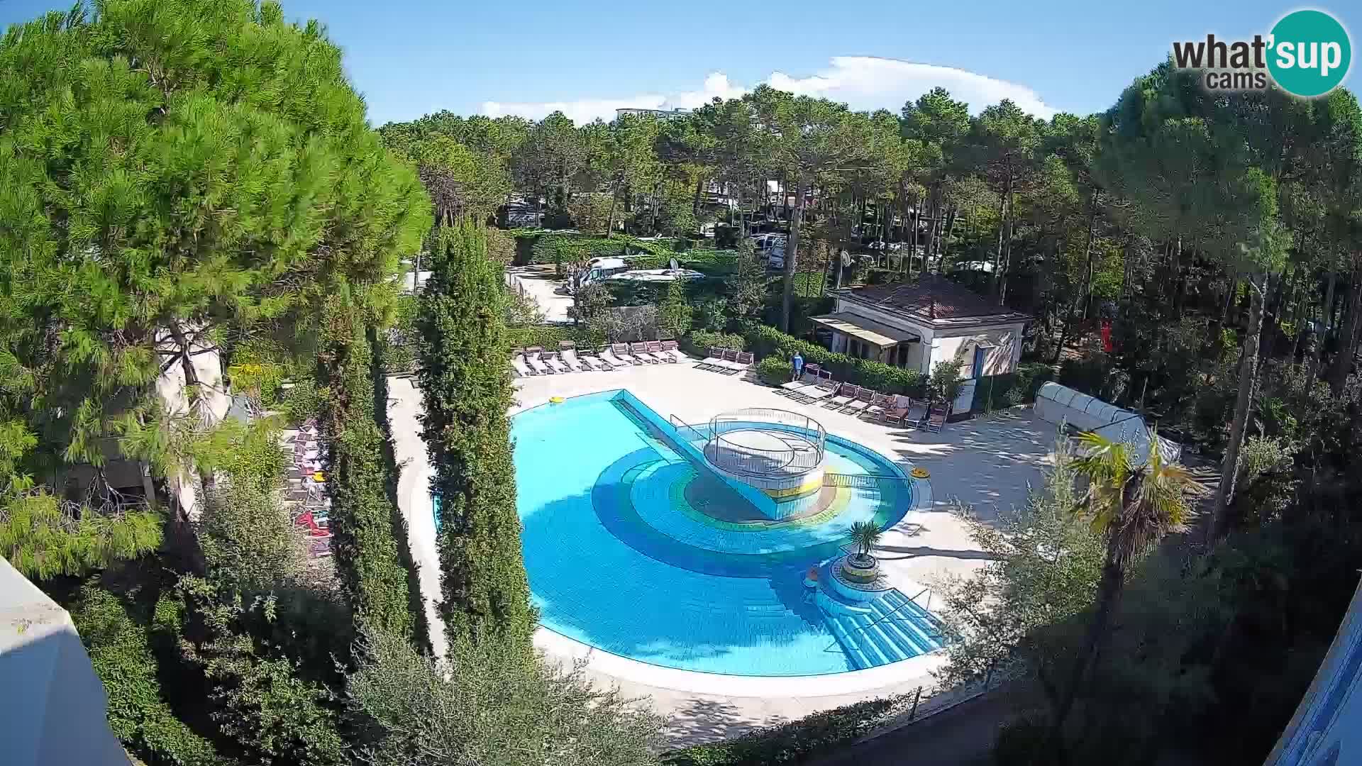 Villaggio Mare Blu pool LIVE webcam Bibione Pineda – Italy