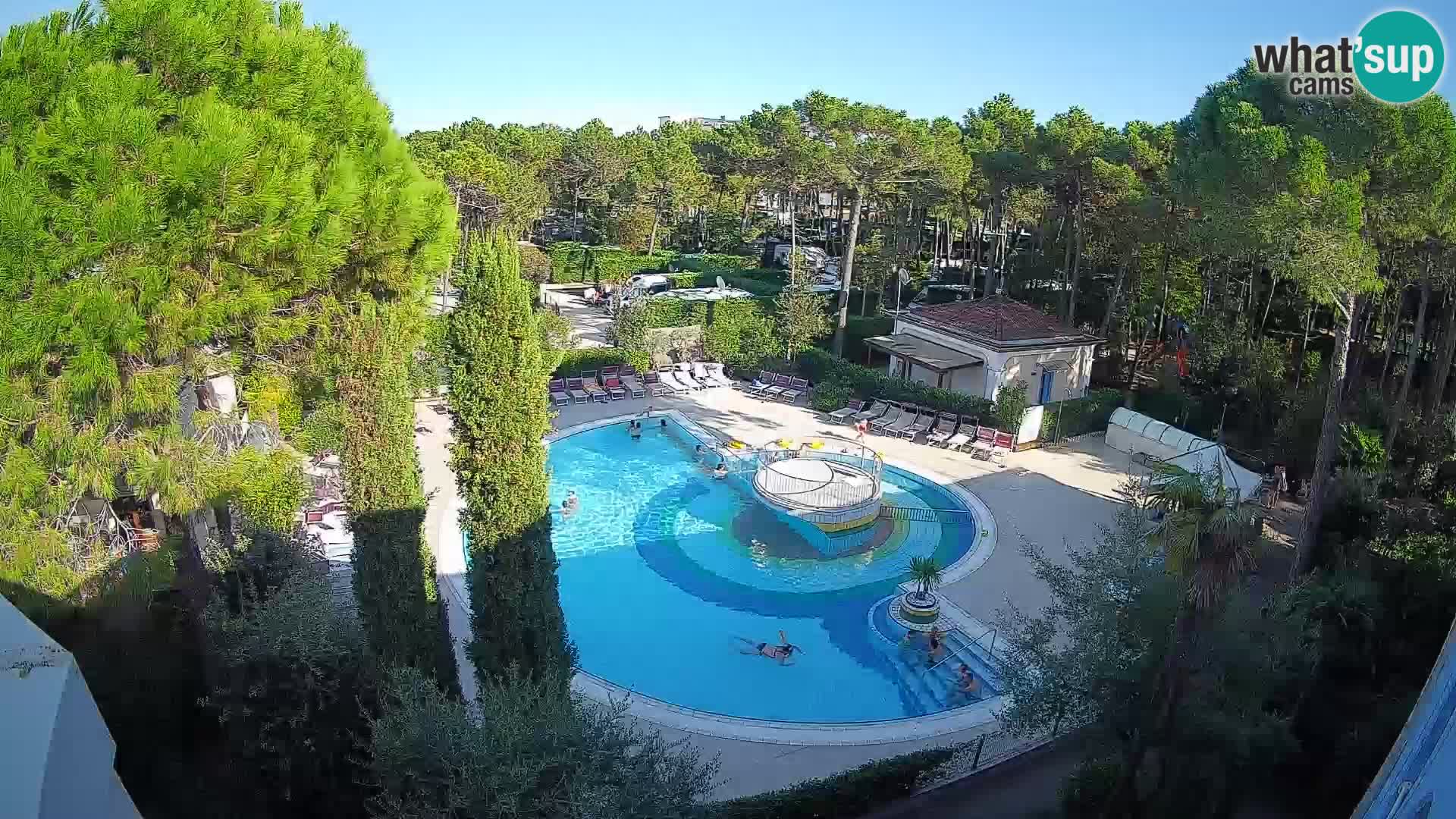 Villaggio Mare Blu Pool LIVE-Webcam Bibione Pineda – Italien