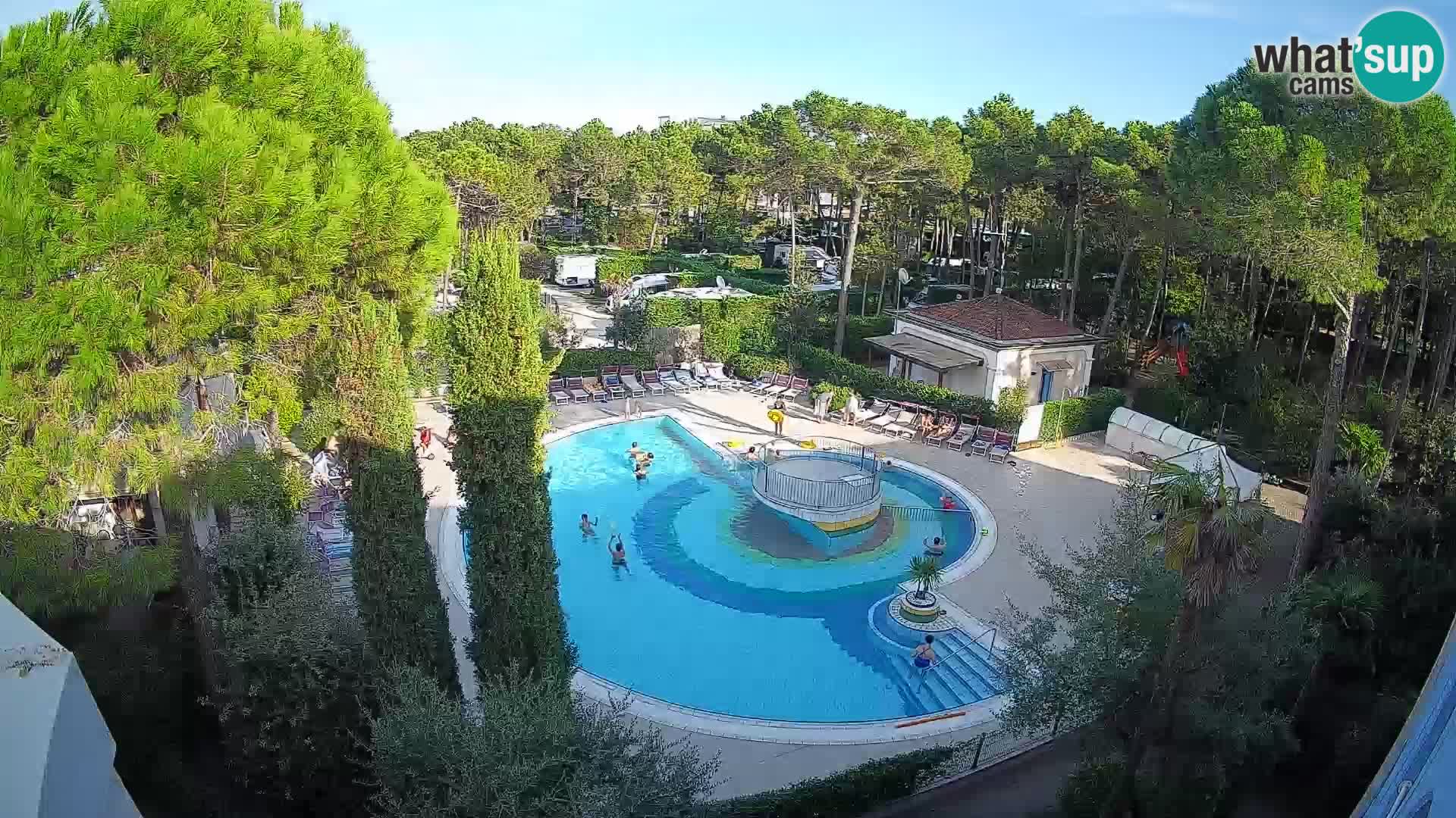 Villaggio Mare Blu Pool LIVE-Webcam Bibione Pineda – Italien