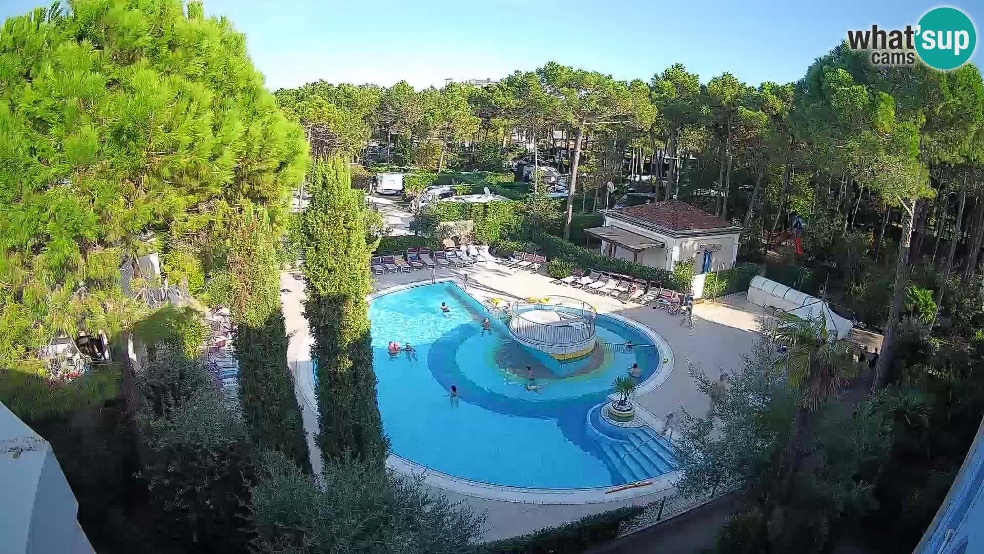 Villaggio Mare Blu Pool LIVE-Webcam Bibione Pineda – Italien