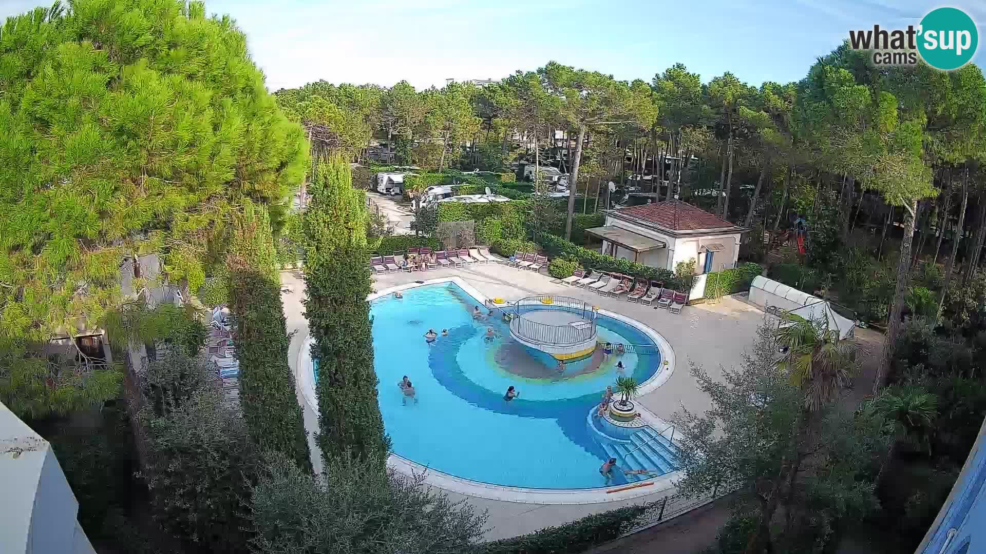 Villaggio Mare Blu Pool LIVE-Webcam Bibione Pineda – Italien