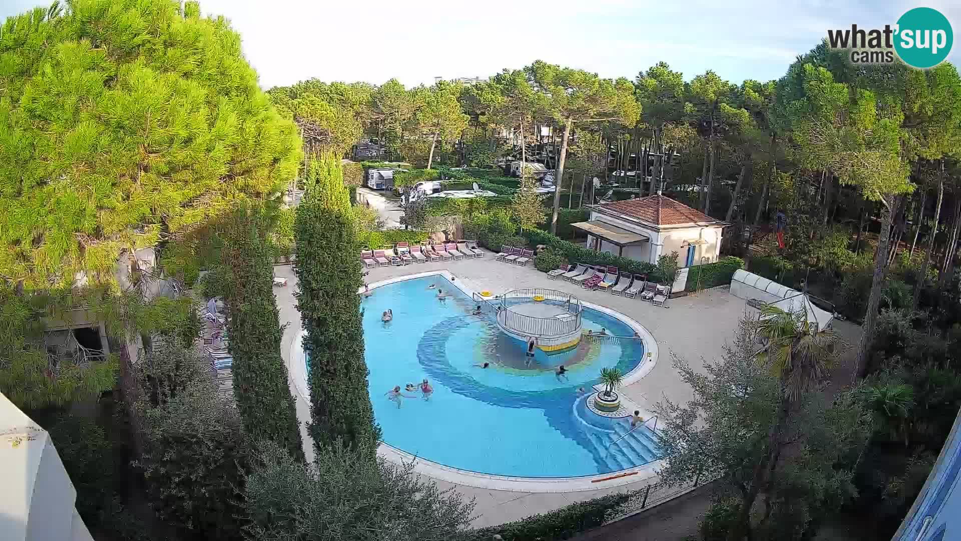 Villaggio Mare Blu Pool LIVE-Webcam Bibione Pineda – Italien