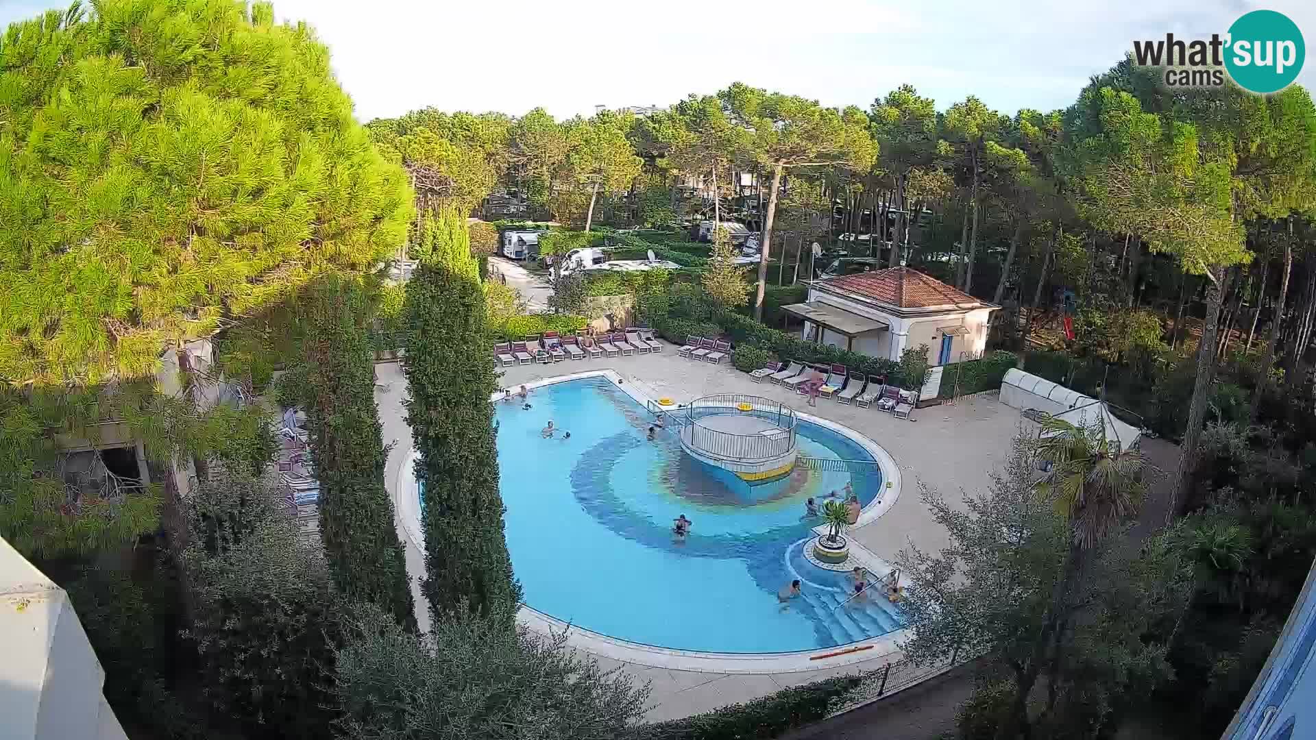 Villaggio Mare Blu Pool LIVE-Webcam Bibione Pineda – Italien