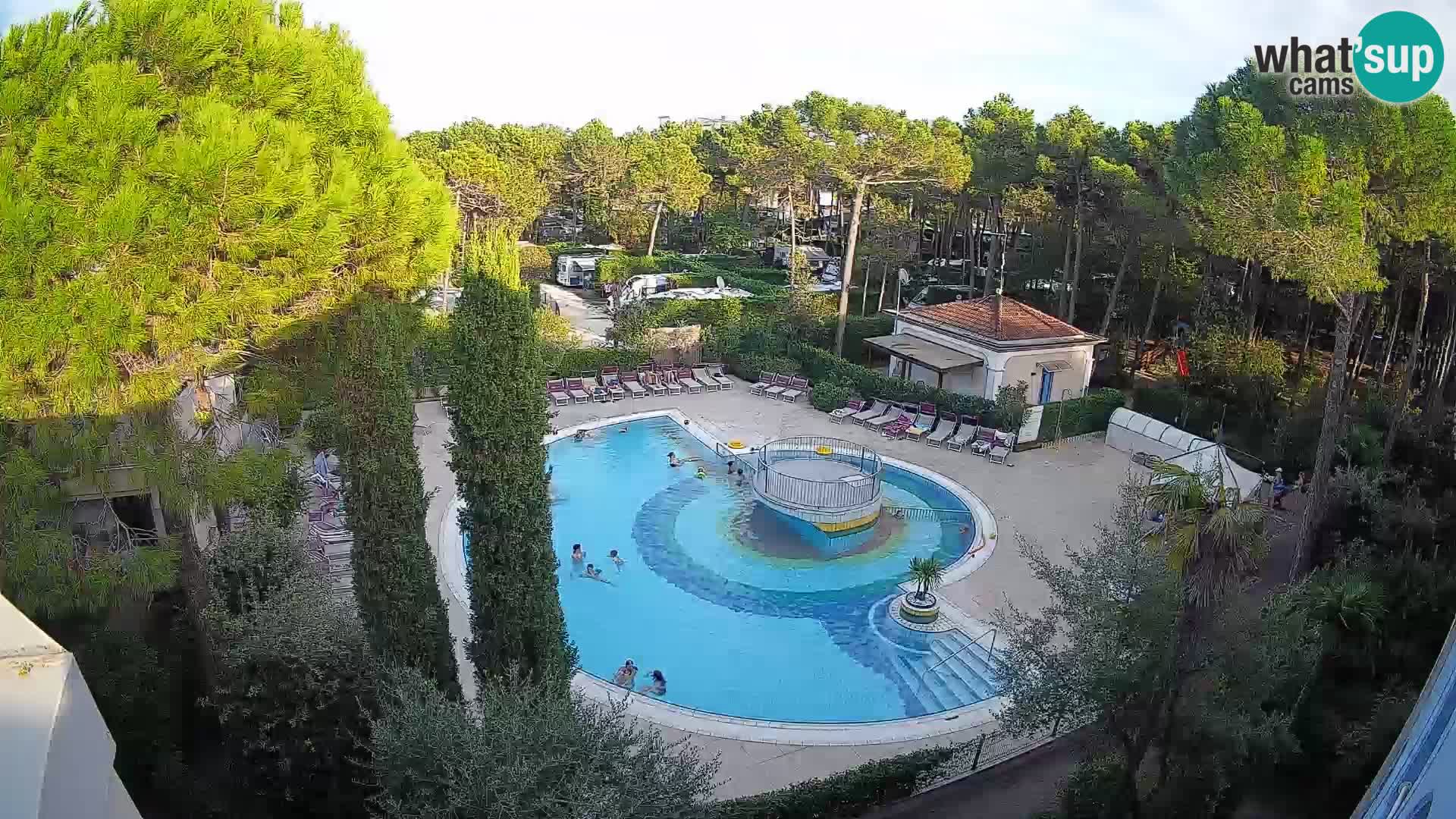 Villaggio Mare Blu Pool LIVE-Webcam Bibione Pineda – Italien