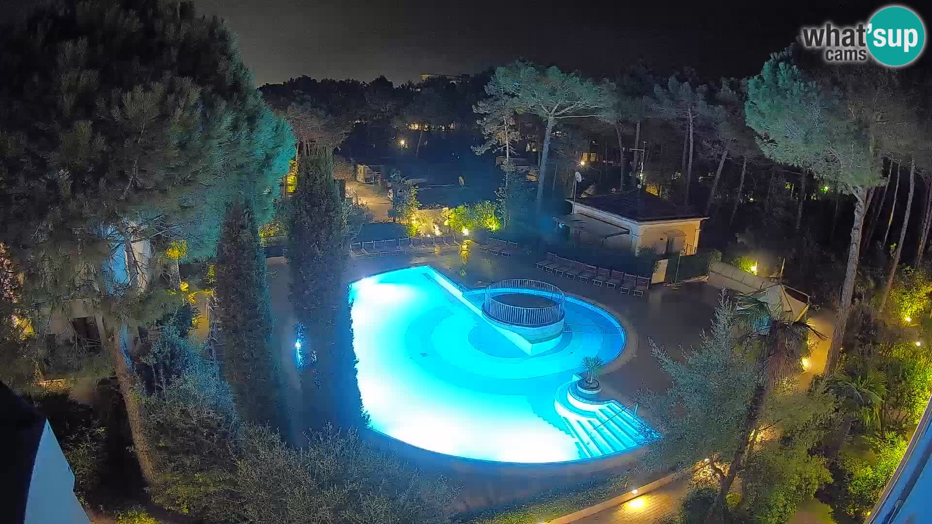 Villaggio Mare Blu pool LIVE webcam Bibione Pineda – Italy