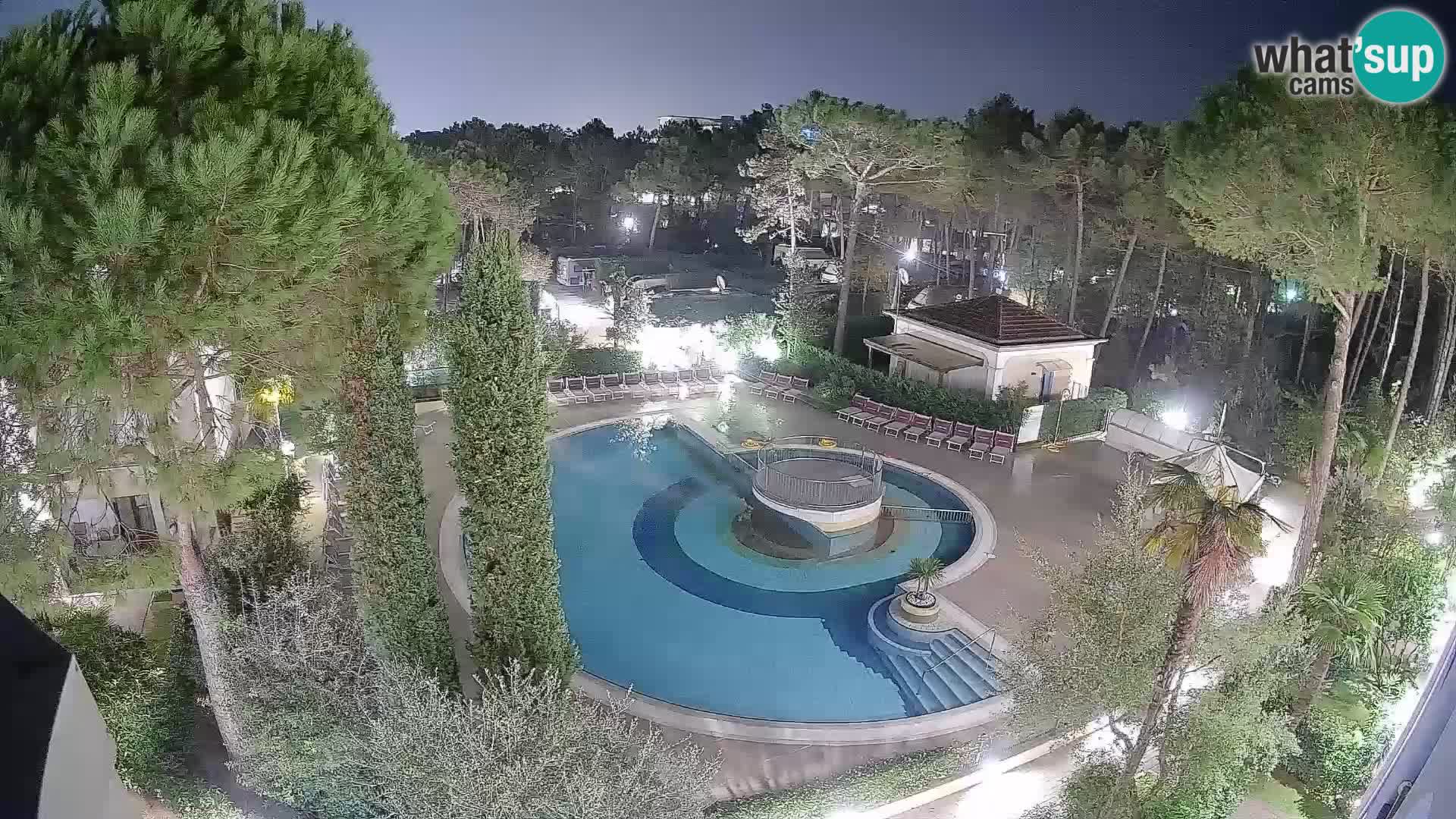 Piscina Villaggio Mare Blu webcam LIVE Bibione Pineda – Italia