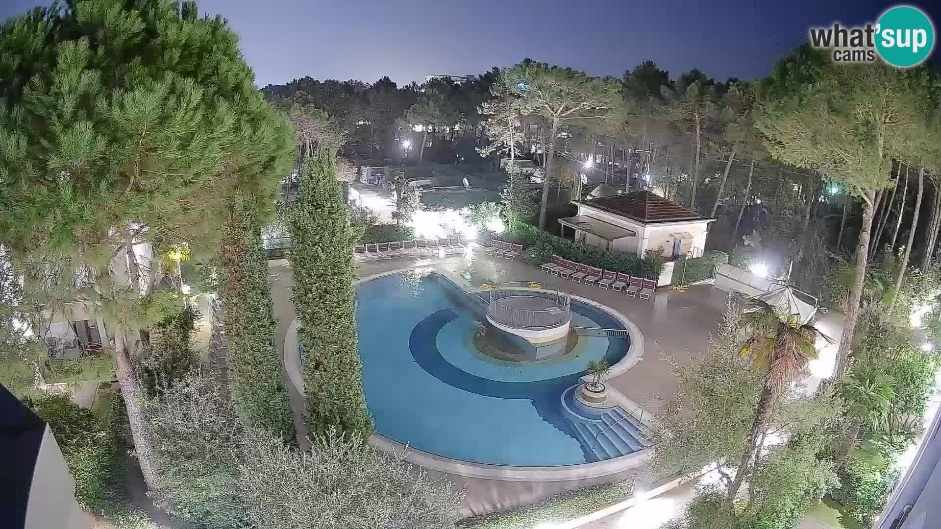 Piscina Villaggio Mare Blu webcam LIVE Bibione Pineda – Italia