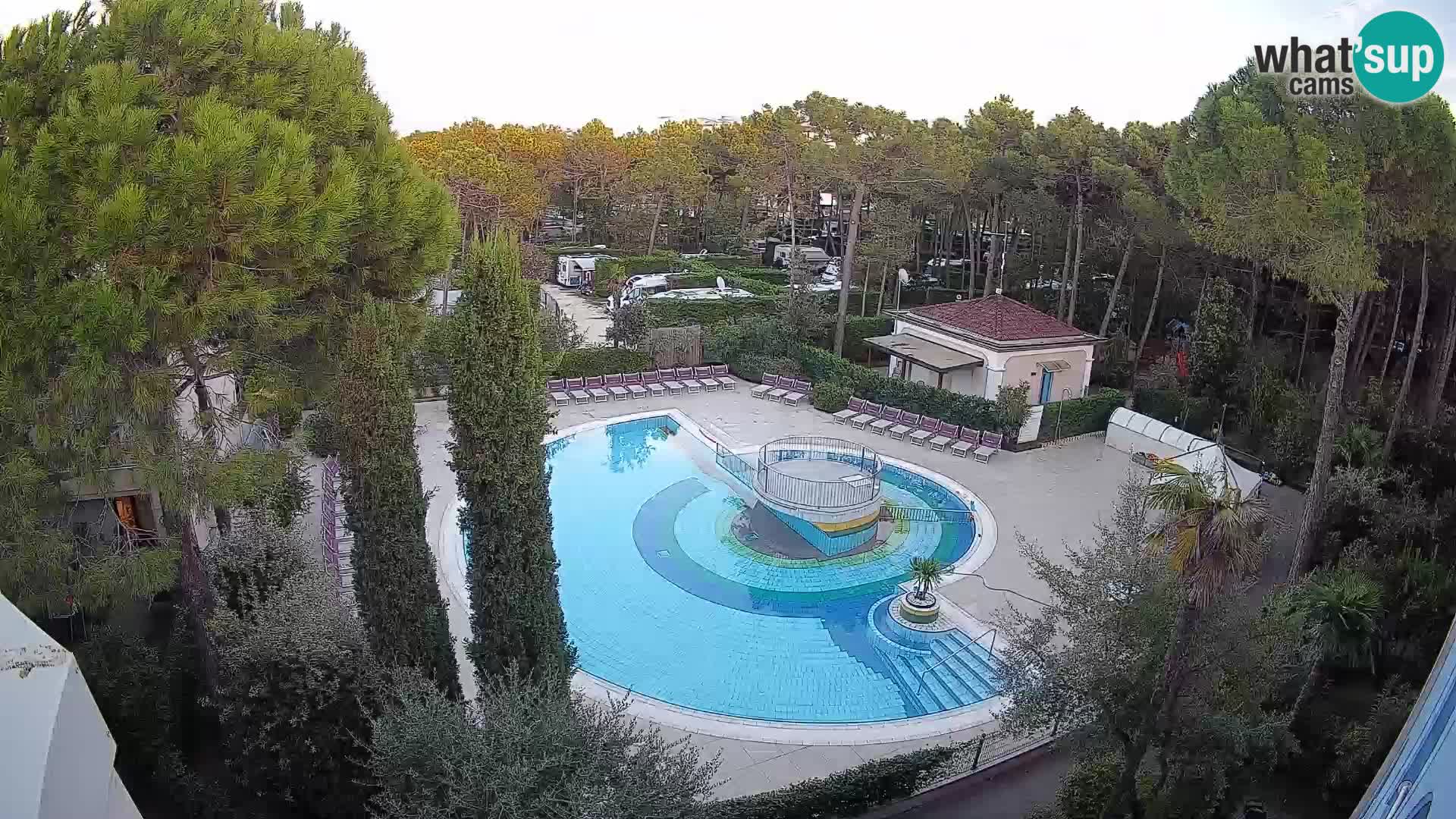 Villaggio Mare Blu Pool LIVE-Webcam Bibione Pineda – Italien