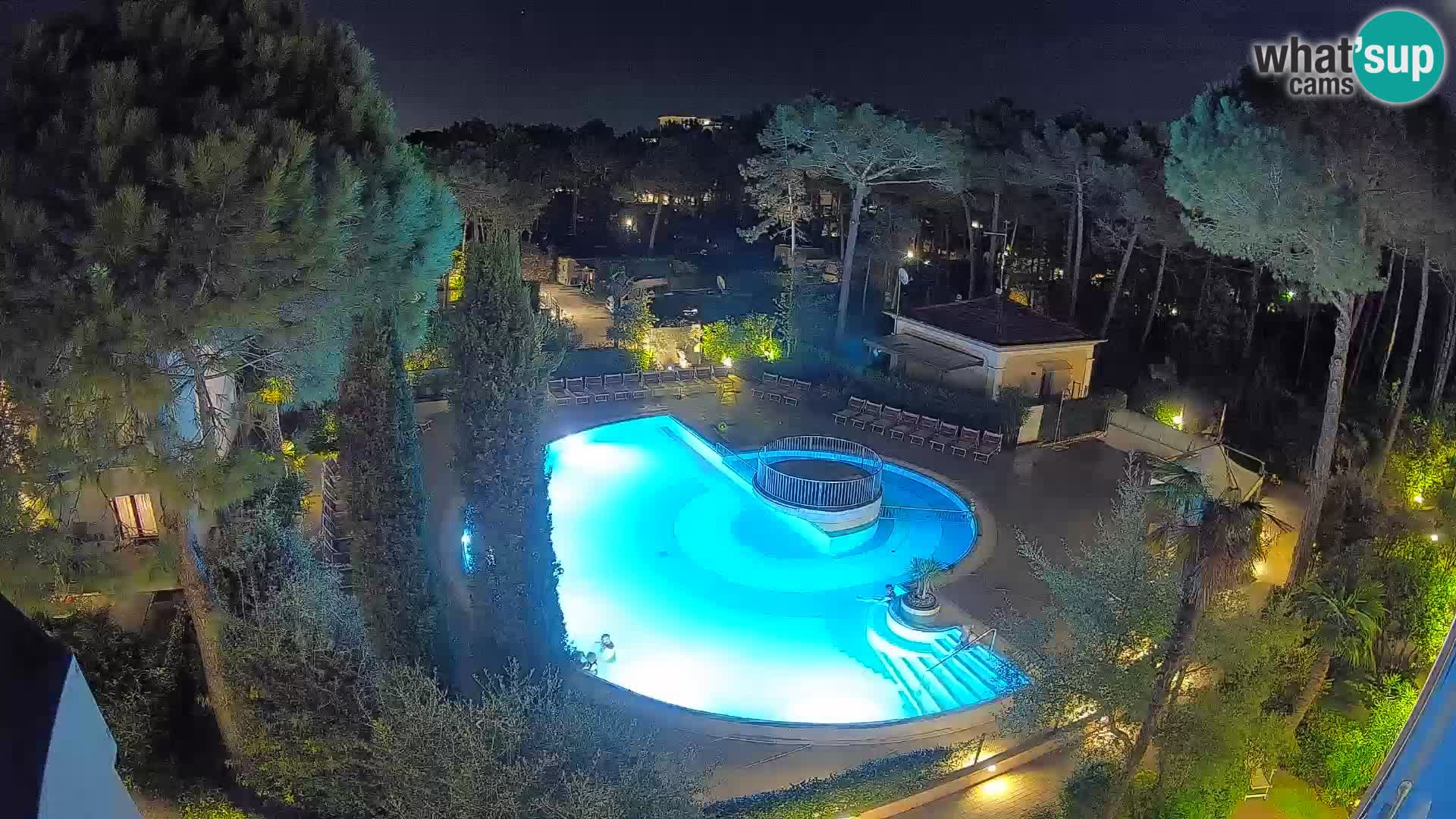 Piscina Villaggio Mare Blu webcam LIVE Bibione Pineda – Italia