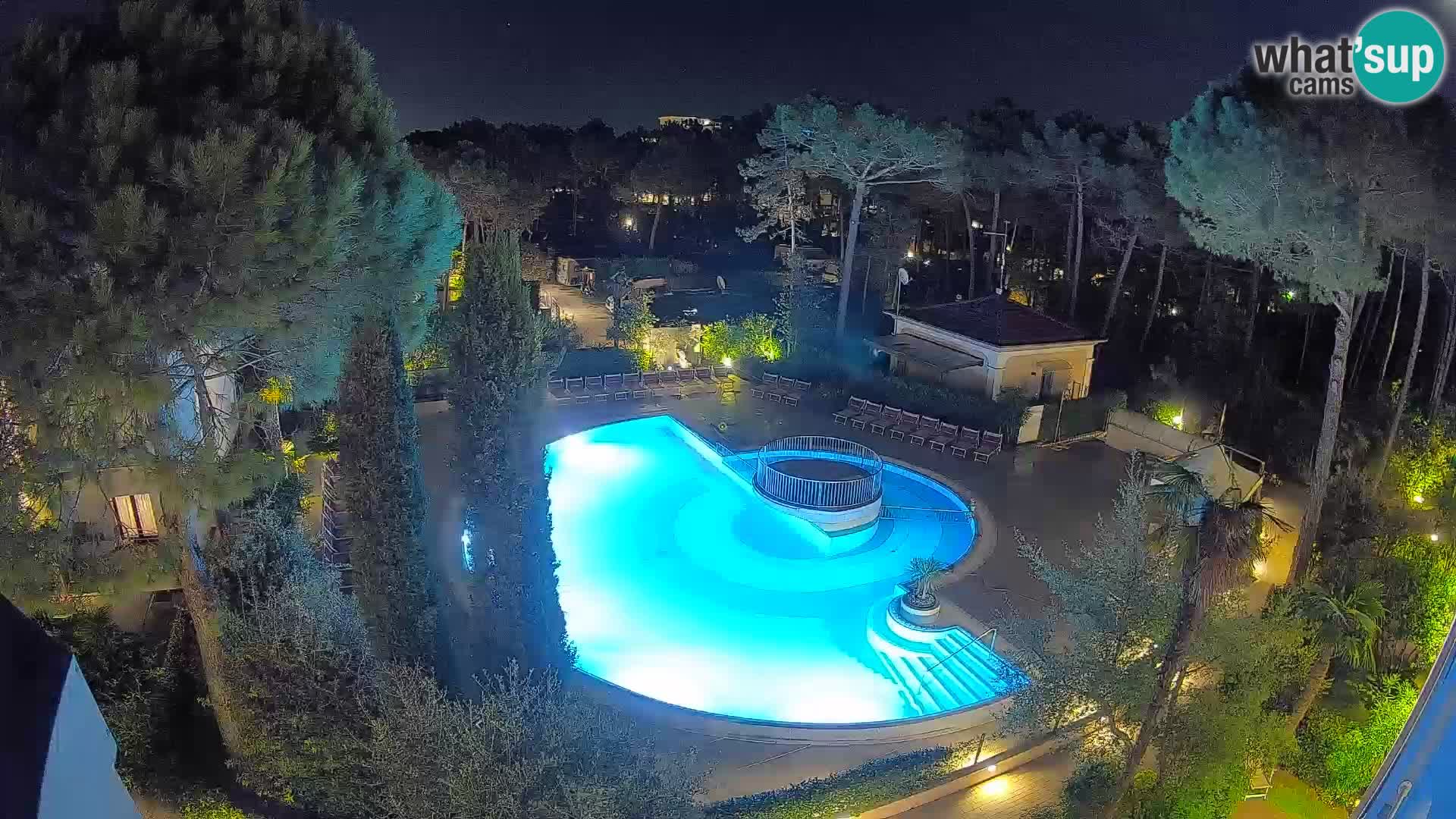 Villaggio Mare Blu pool LIVE webcam Bibione Pineda – Italy