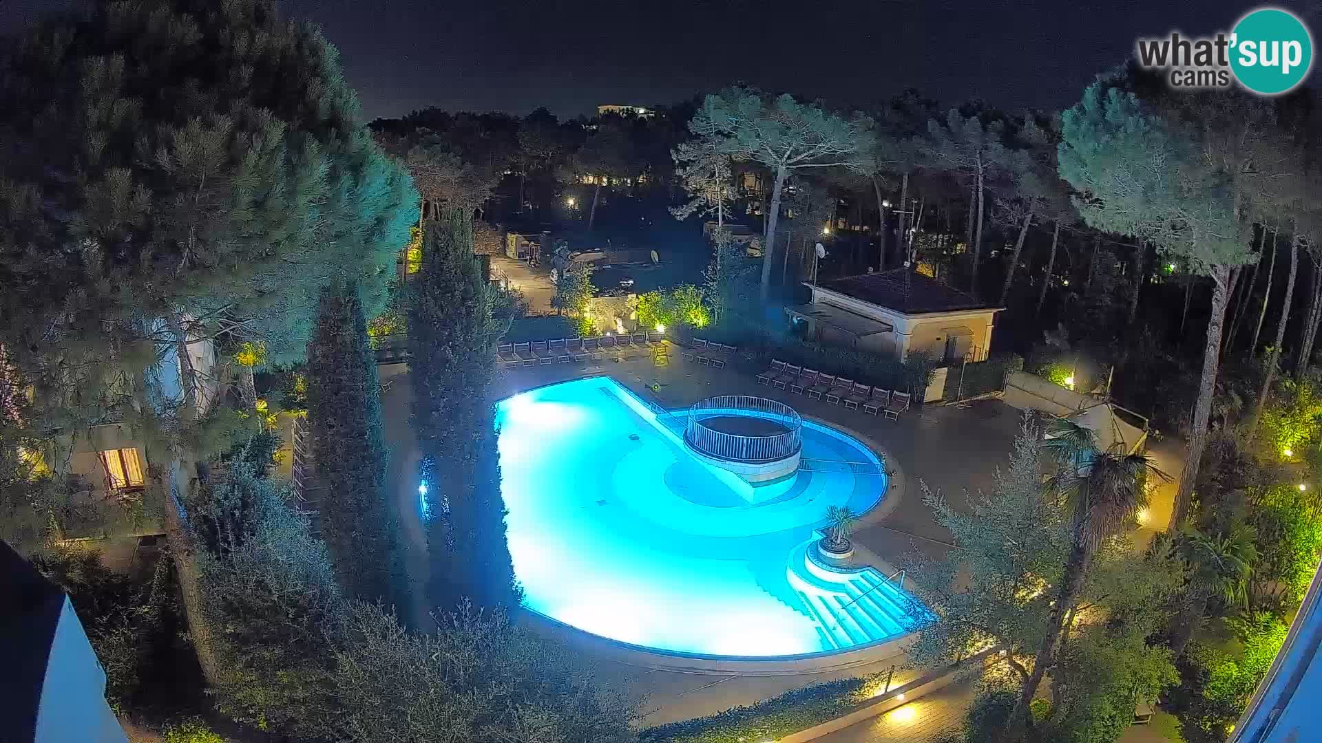 Villaggio Mare Blu piscine LIVE webcam Bibione Pineda – Italie