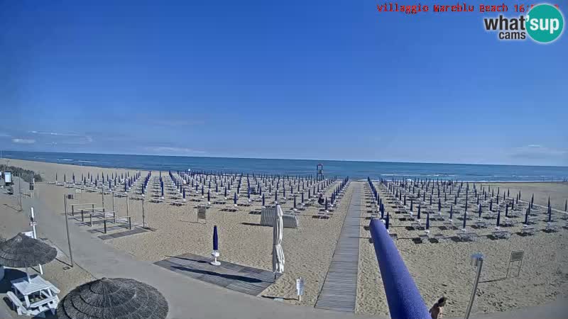 Der Strand Live-Webcam Villaggio Mare Blu Bibione Pineda – Italien