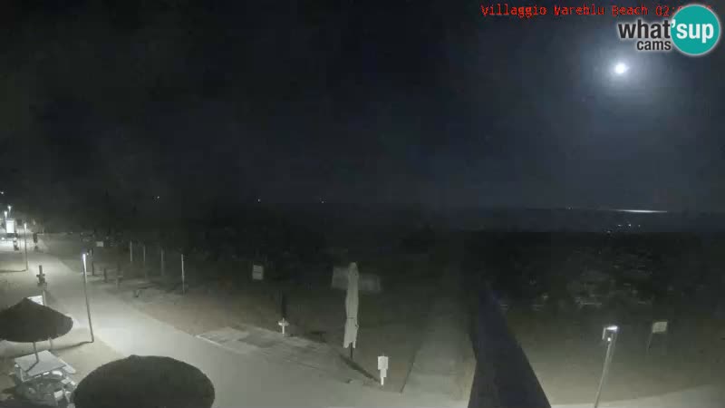 Webcam en direct de la plage Villaggio Mare Blu Bibione Pineda – Italie