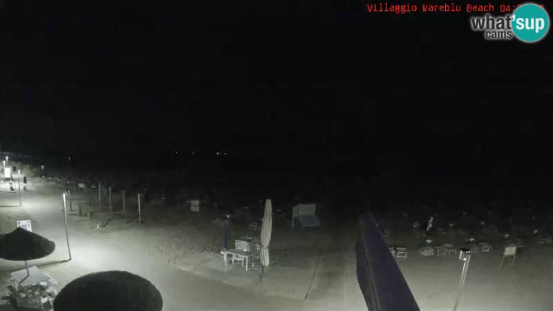 Webcam live della spiaggia Villaggio Mare Blu Bibione Pineda