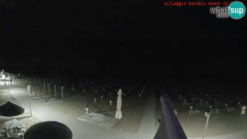 Playa webcam en vivo Villaggio Mare Blu Bibione Pineda – Italia