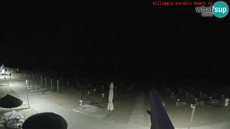 Webcam live della spiaggia Villaggio Mare Blu Bibione Pineda