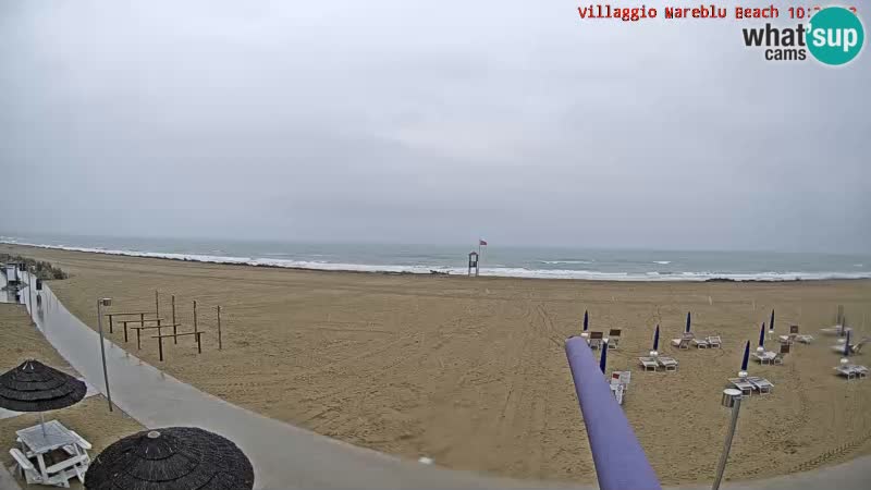 Der Strand Villaggio Mare Blu webcam Bibione Pineda – Italien