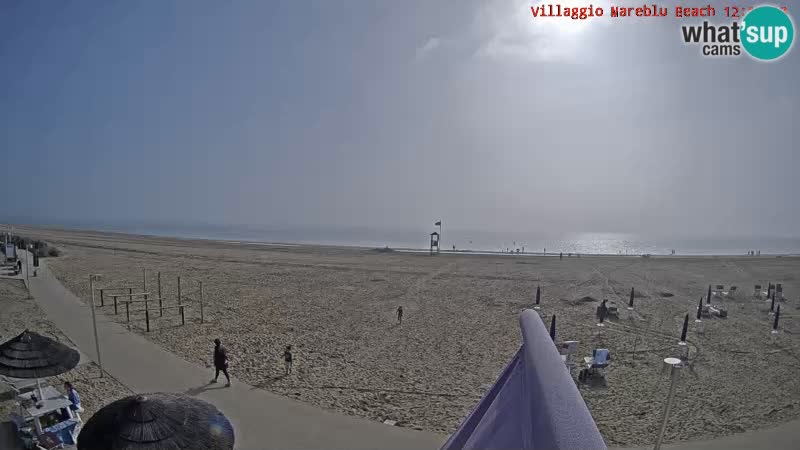 Der Strand Villaggio Mare Blu webcam Bibione Pineda – Italien